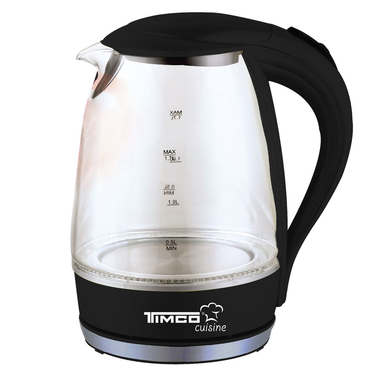 Jarra Electrica para calentar agua - color negra