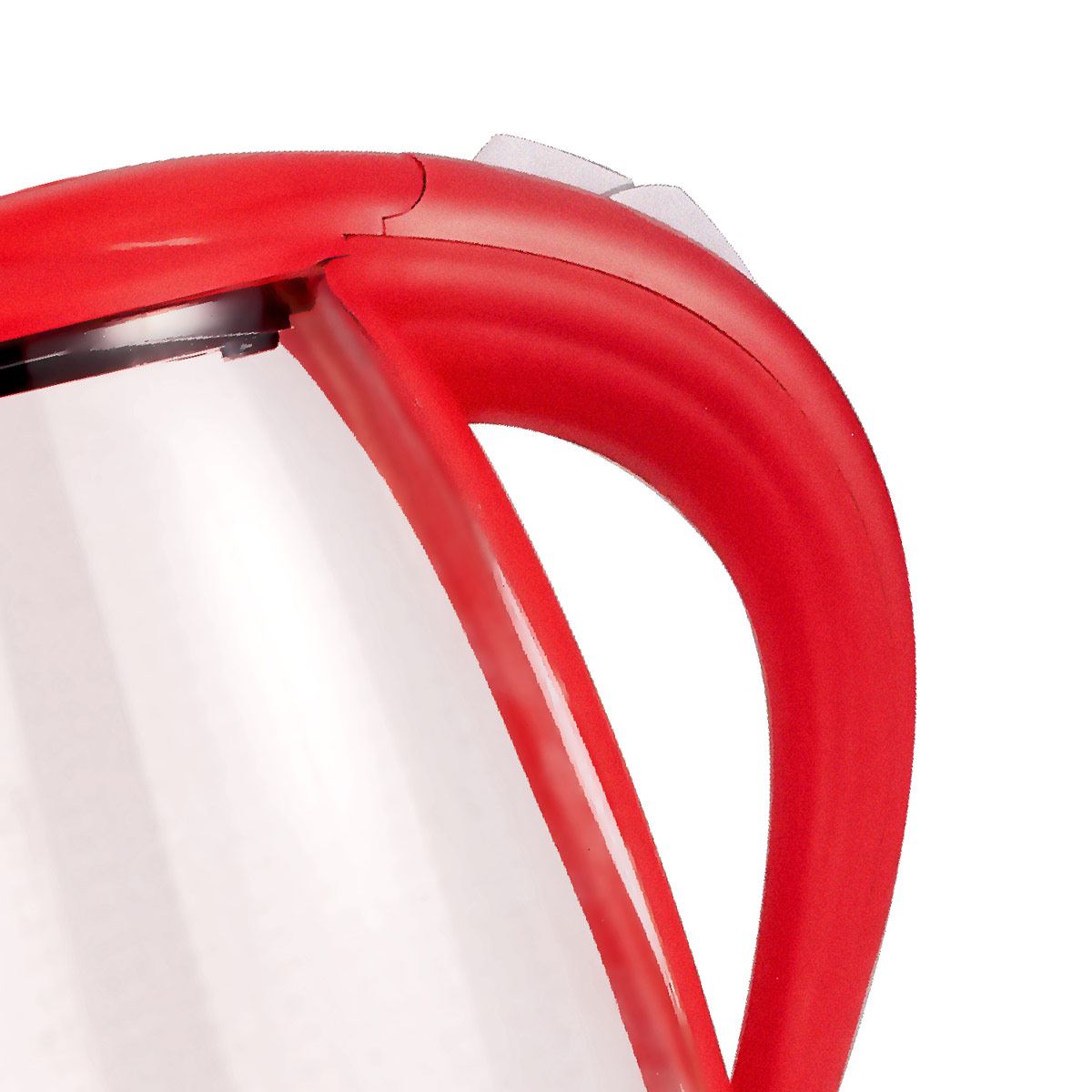 Jarra eléctrica para calentar agua vidrio Roja 1.70 L