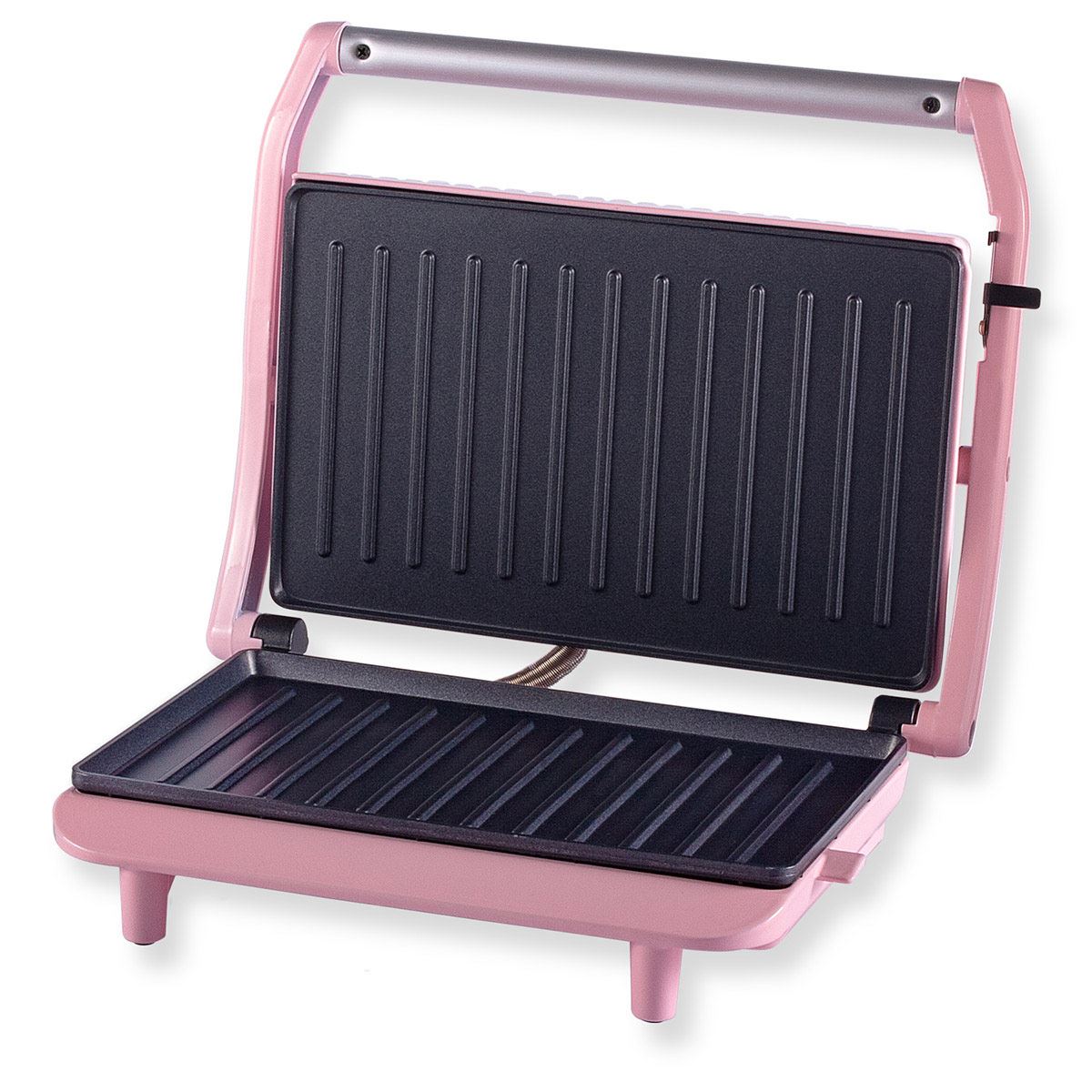 Sandwichera panini placa antiadhente Rosa