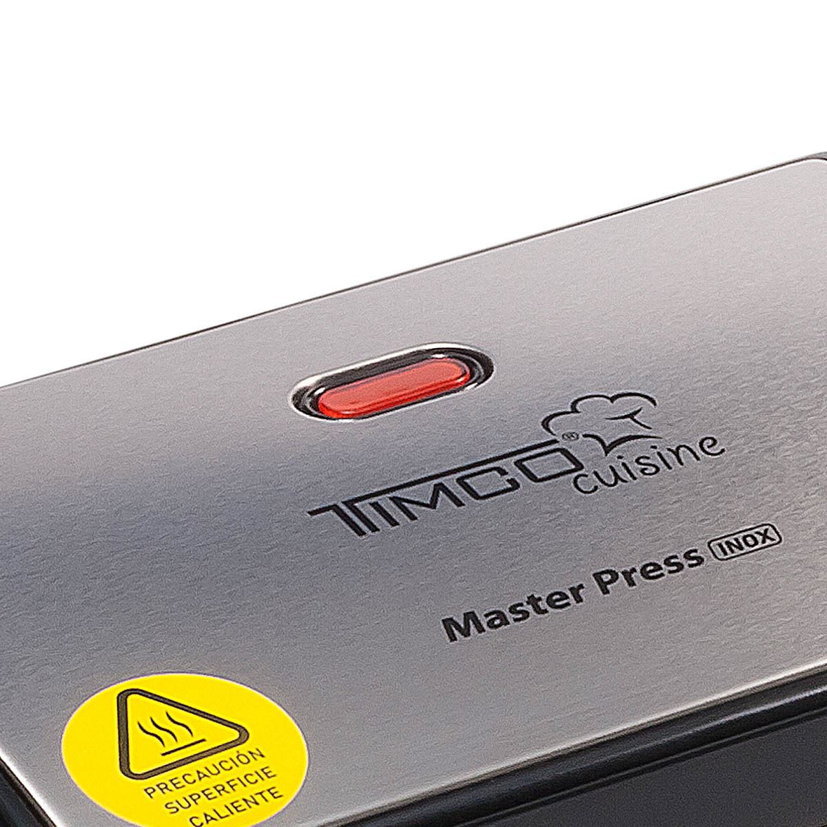 Sandwichera panini placa antiadhente timco