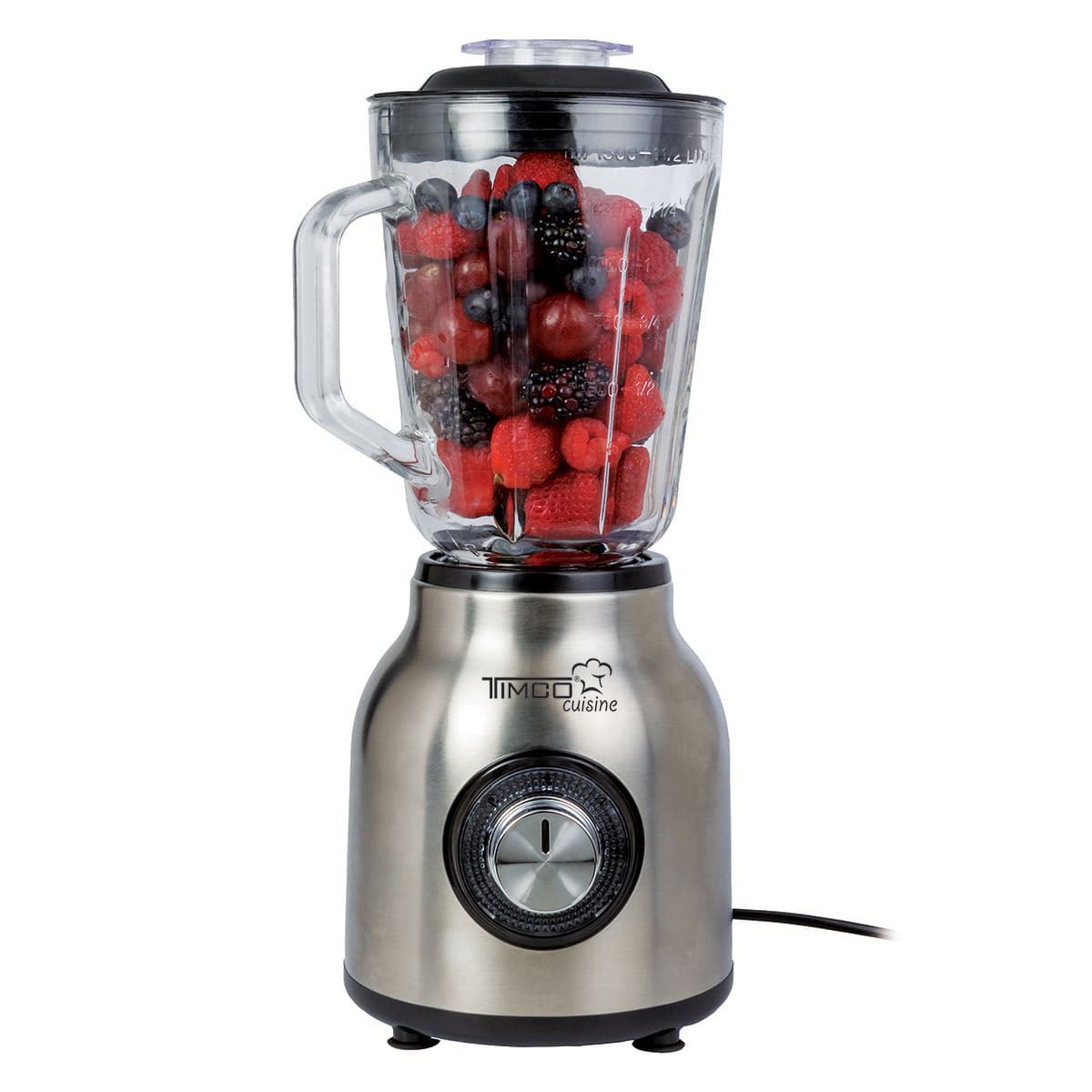 Licuadora Timco 400 W Con Jarra de Vidrio Modelo LICX921