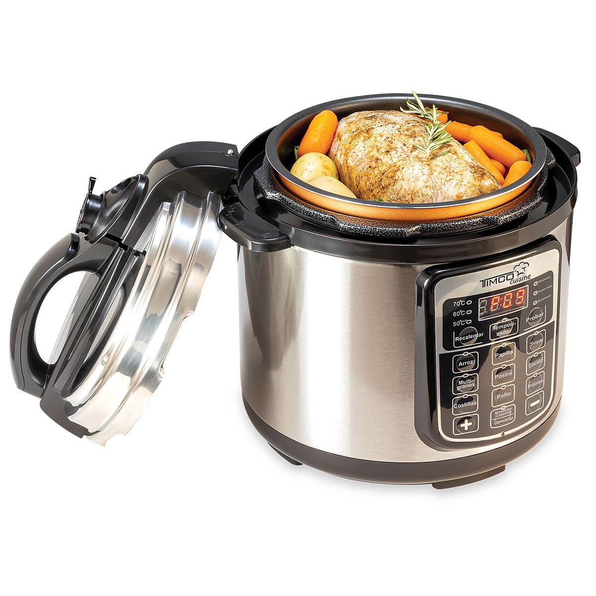 Olla de presión multifunción Timco