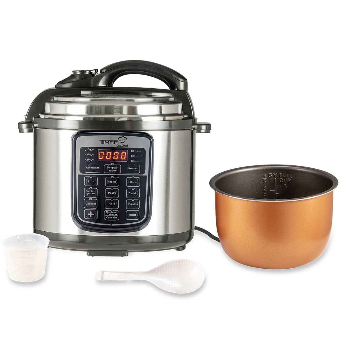 Olla de presión multifunción Timco