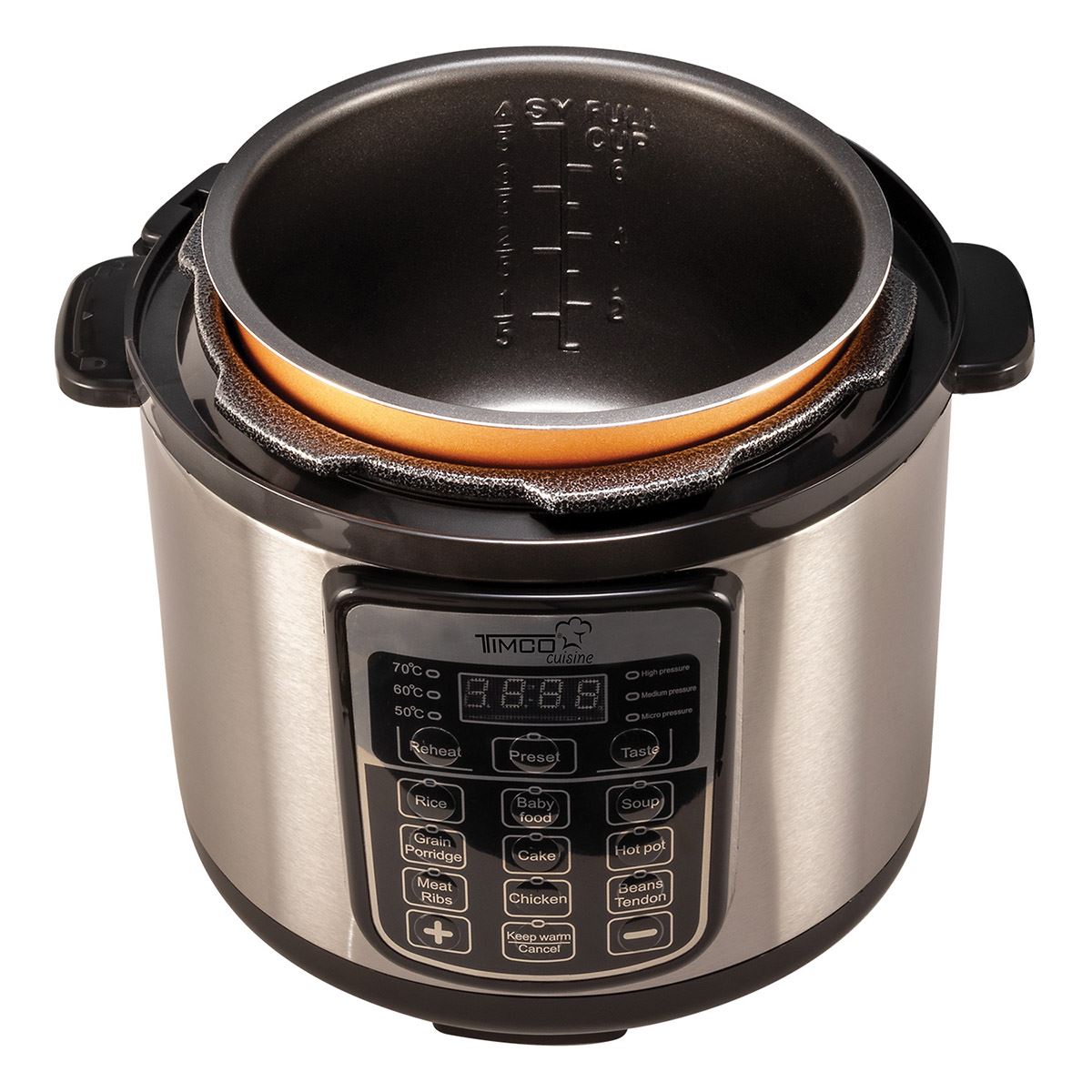 Olla de presión multifunción Timco