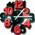 Reloj de Pared Timco&#44; numero 3D LOC&#45;RO