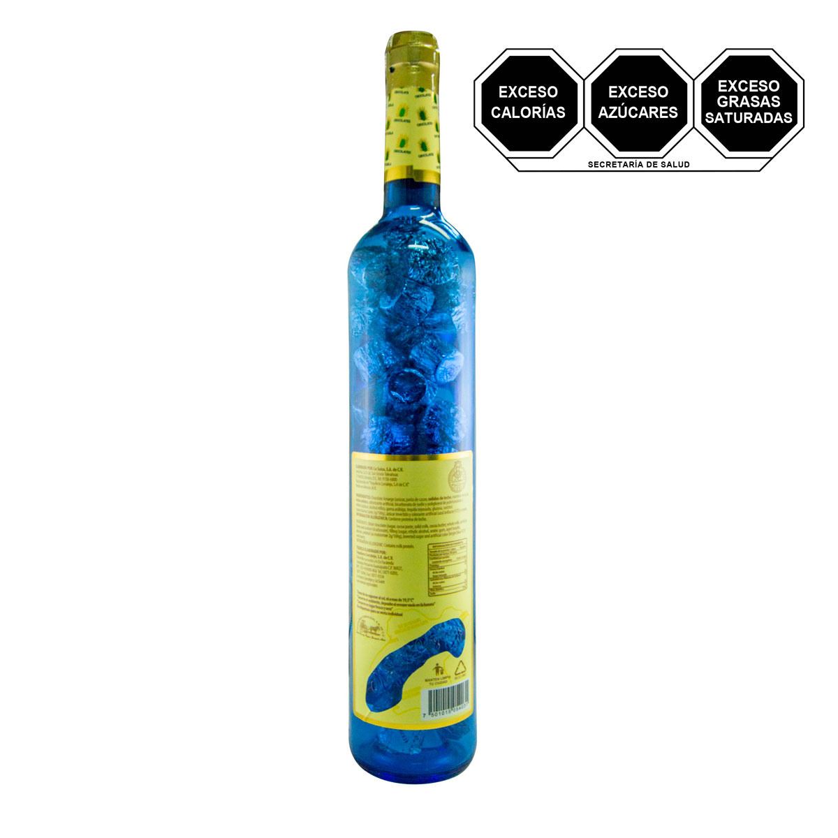 Botella de Chocolate Amargo con Tequila Corralejo 500g