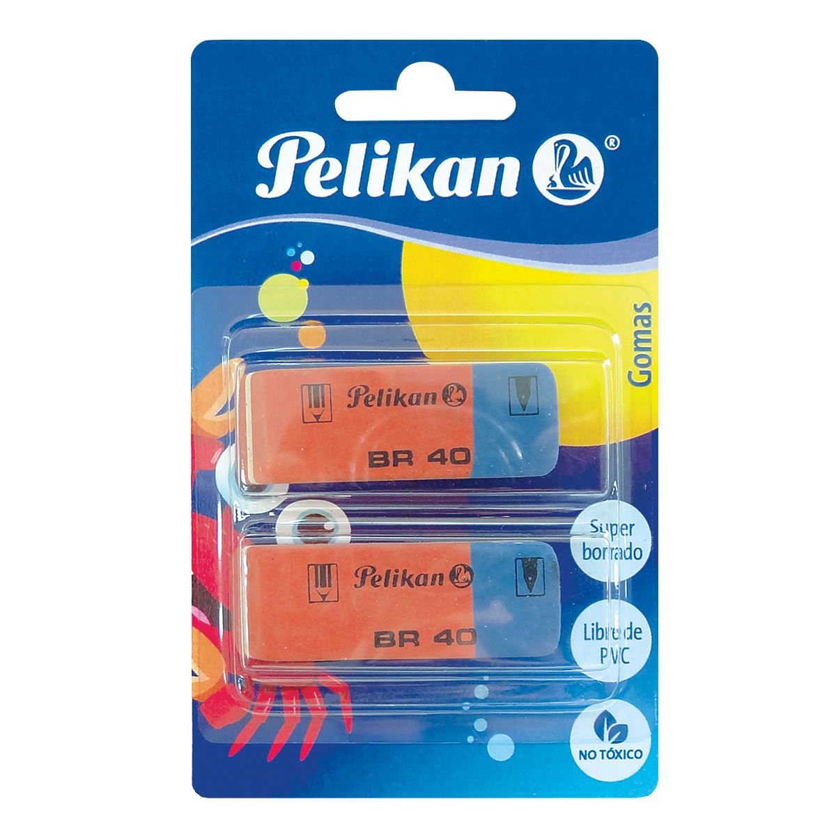 Gomas br 40 pelikan de caucho y goma plastica pelikan ws 30
