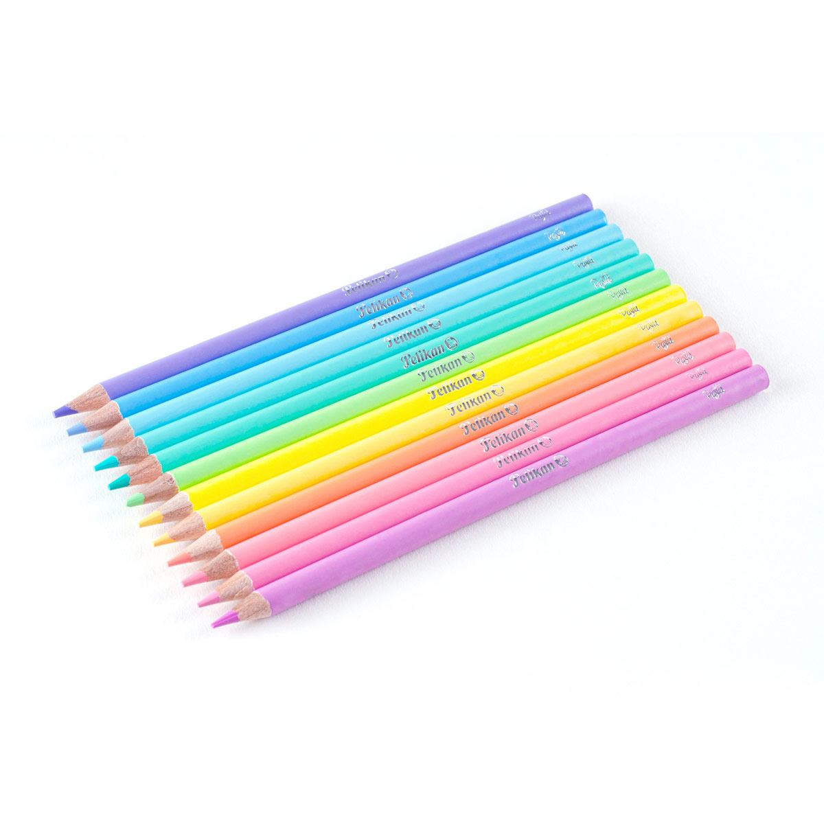 Lápices largos colores pastel con12 piezas (3,3 mm)