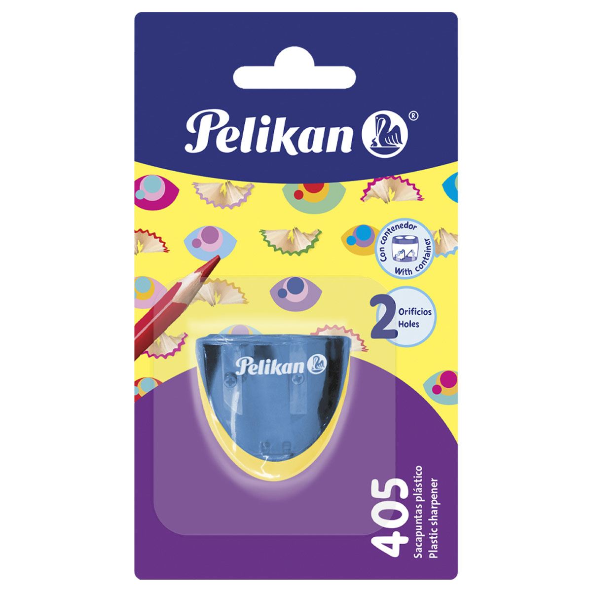 Sacapuntas con depósito 2 orificios Pelikan