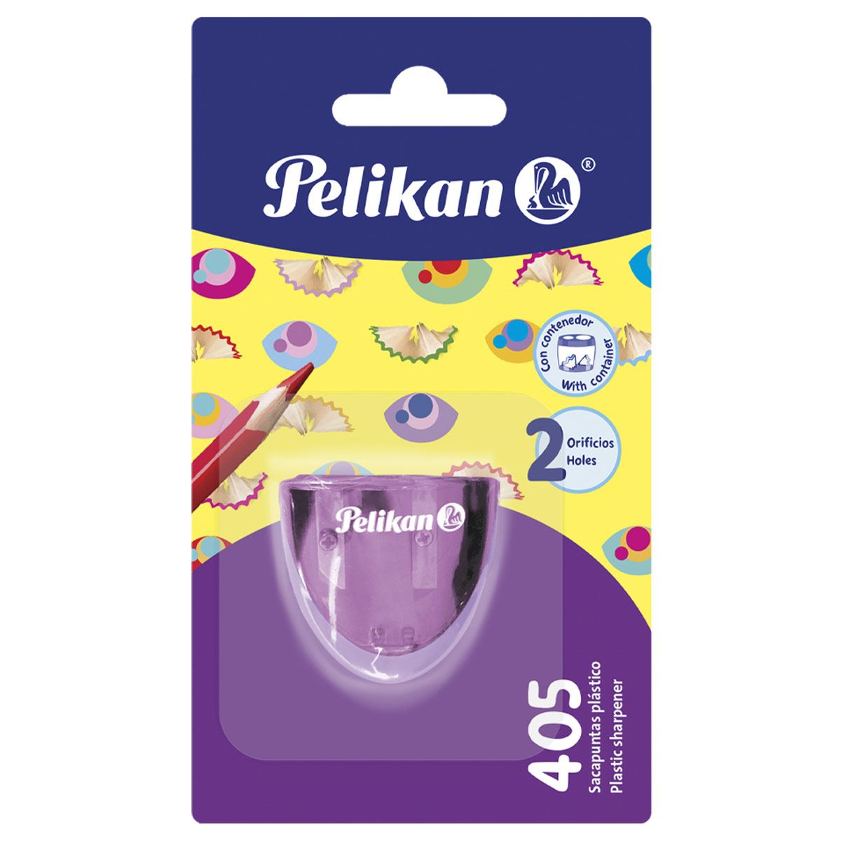 Sacapuntas con depósito 2 orificios Pelikan