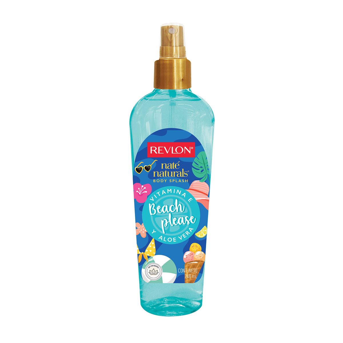 Body Spray NATÉ NATURALS BEACH PLEASE 236 ml