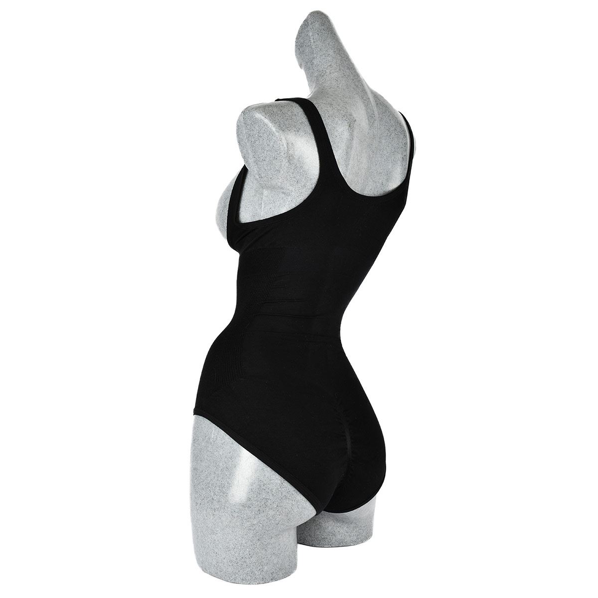 Body senos libres Body Siluette seamless alto control 1003-4218 mediana negro dama