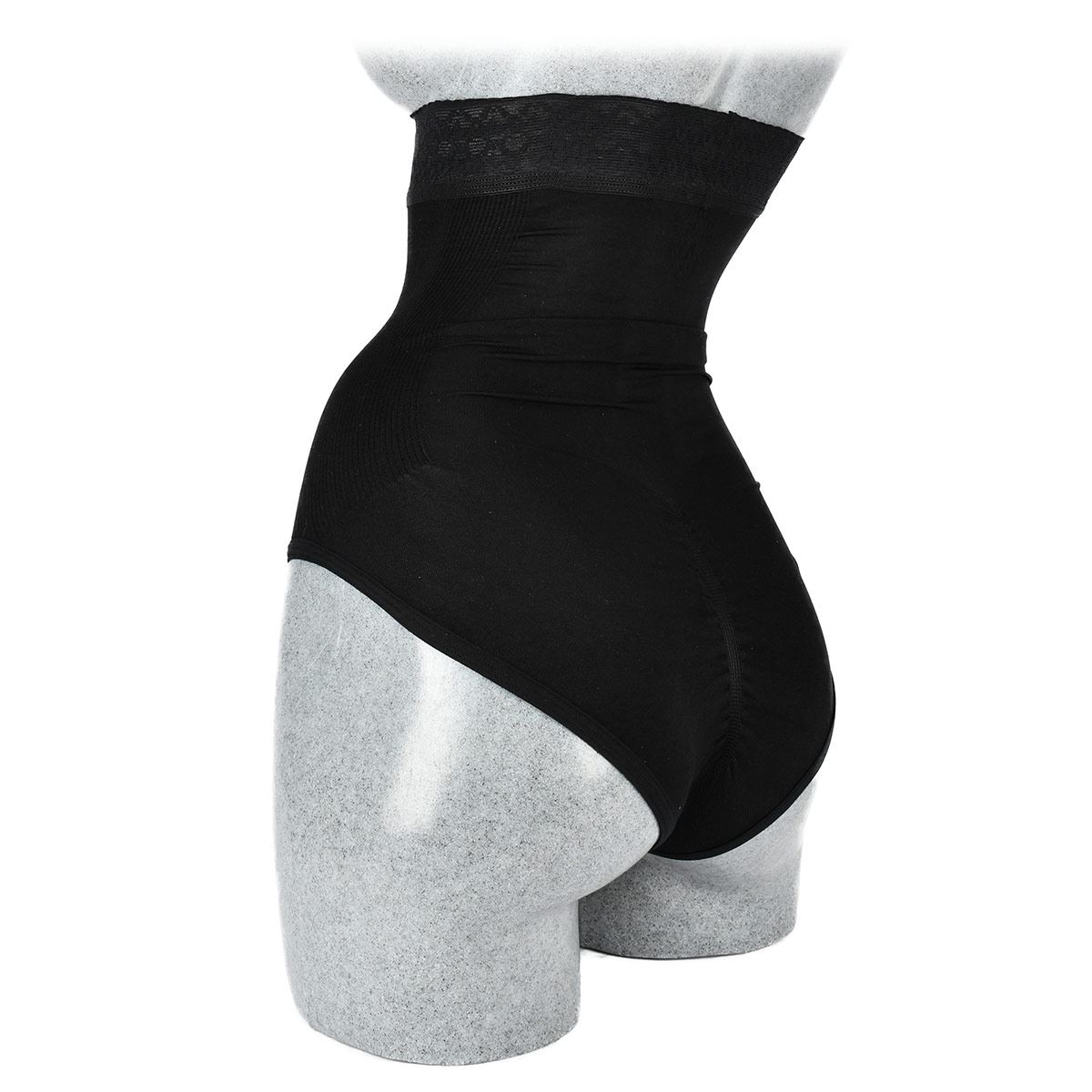 Body con banda Body Siluette seamless alto control 1006-4232 grande negro dama