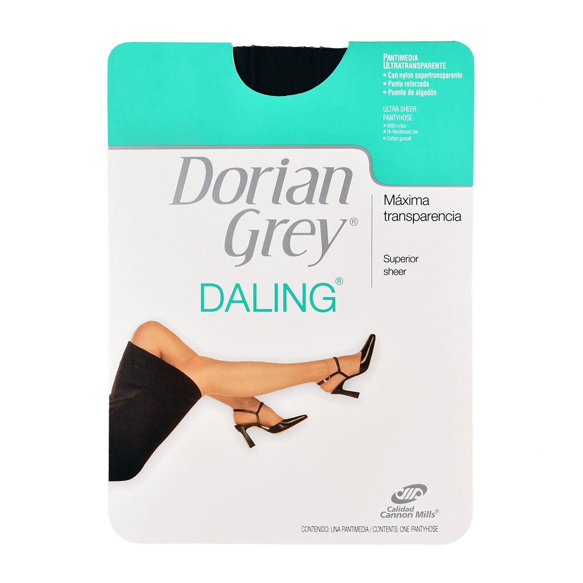 Pantimedia Dorian Grey Daling ultra transparente 209 grande negro dama