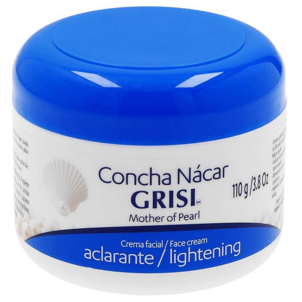 Crema Concha Nacar 110 gr Grisi