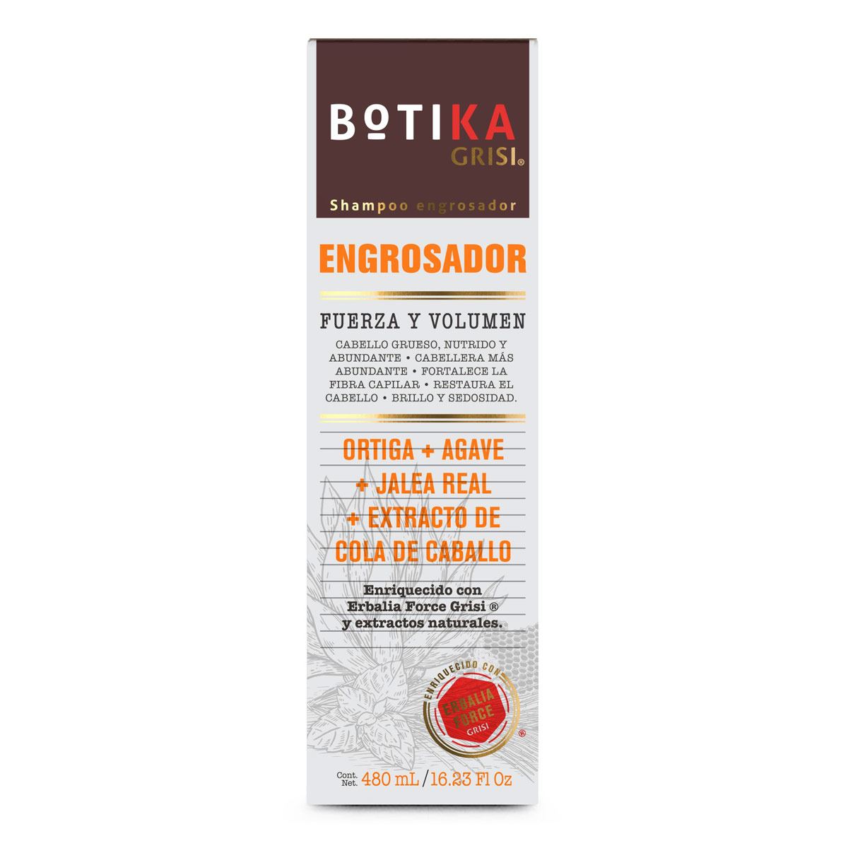 Botika grisi sh. engrosador 480 ml