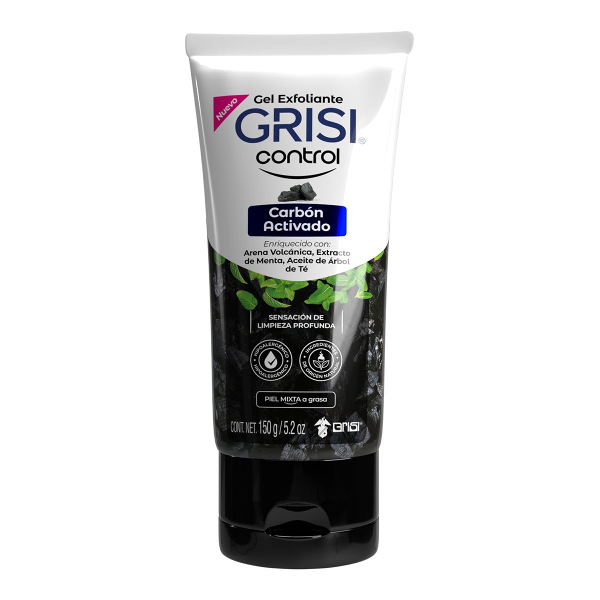 Gel Facial exfoliante Carbon Activado 150g