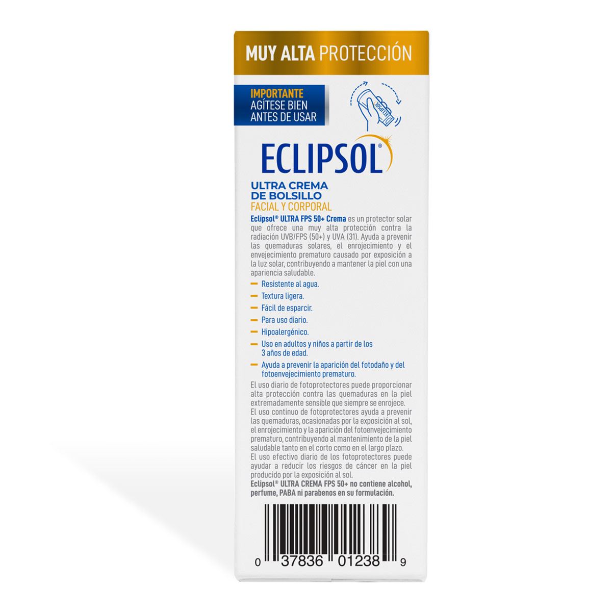 Protector Solar Facial y Corporal Eclipsol 60g