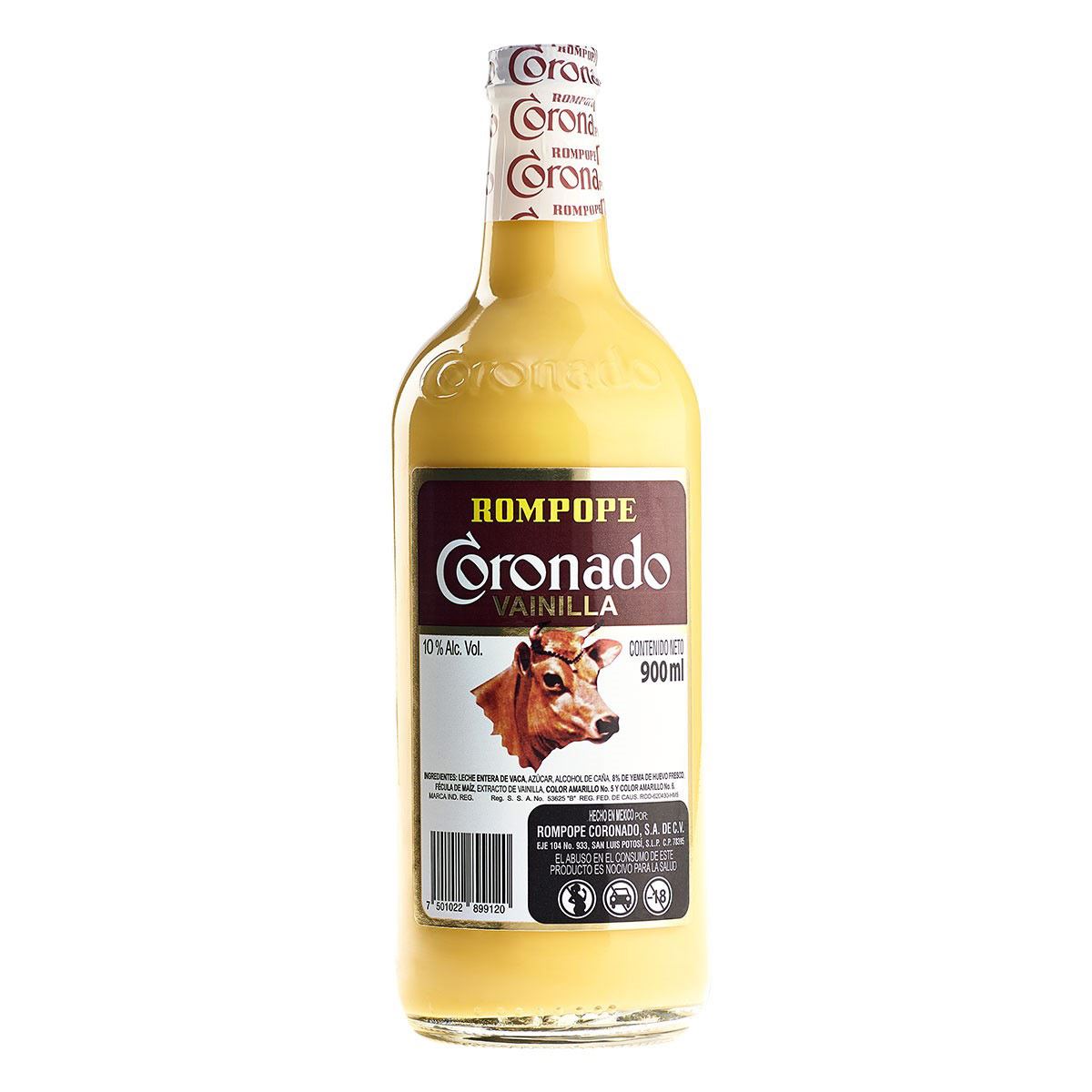 Rompope De Vainilla Coronado 900ml