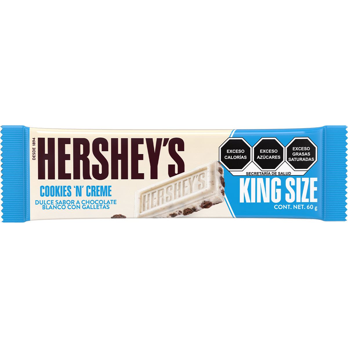 Chocolate Hersheys Cookies And Creeme King Size 50 g