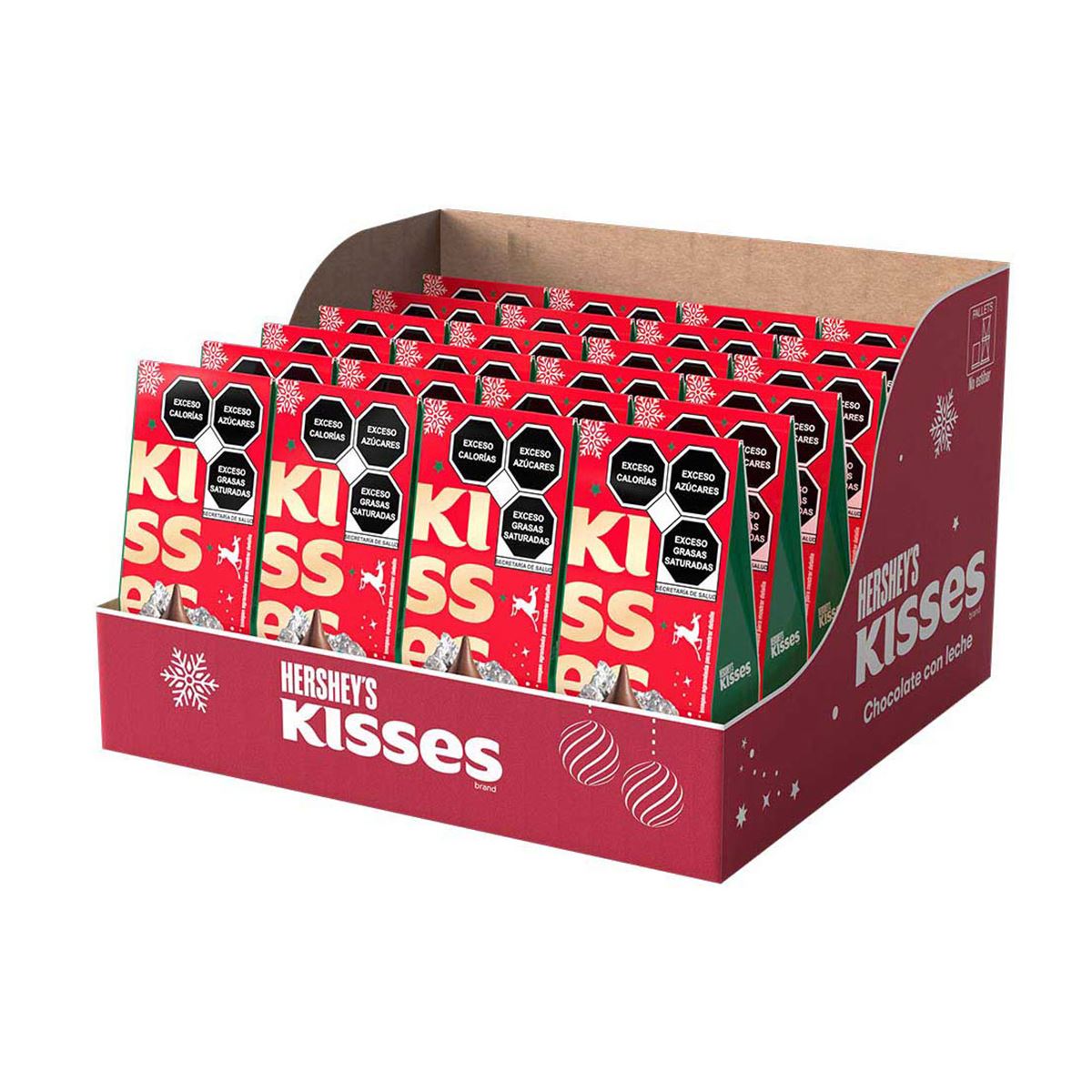 Pocket Kisses Leche 34.2g