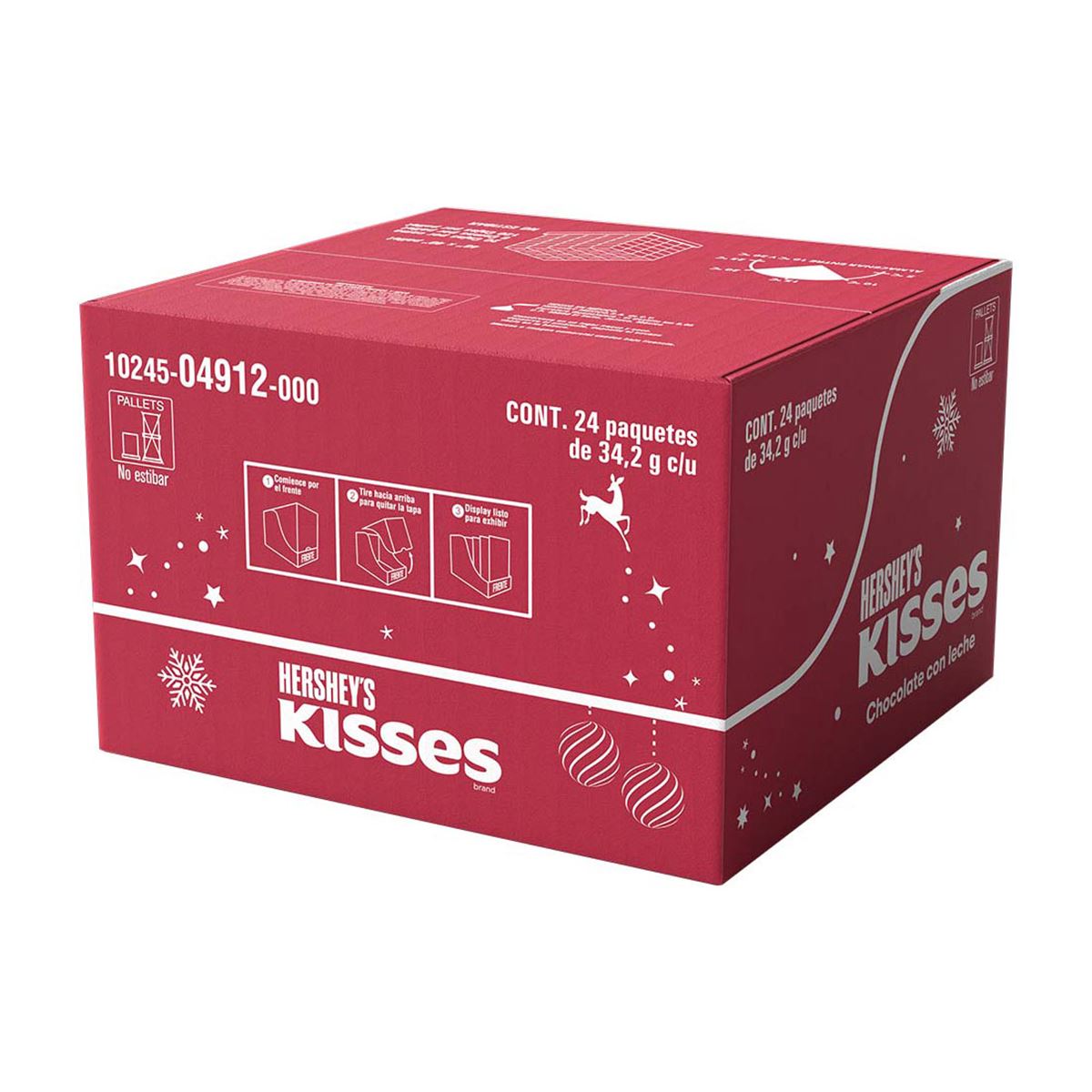 Pocket Kisses Leche 34.2g