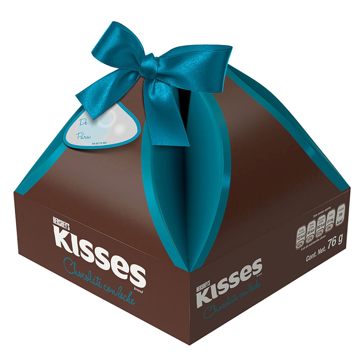 KISSES CAJA REGALO 76G E6