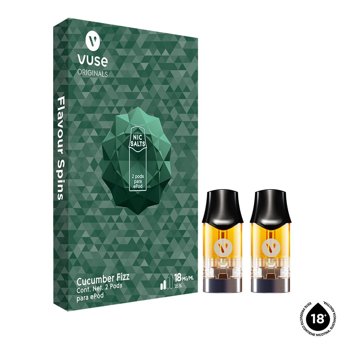 V-PODPACK CUCUMBER FIZZ 18 MG