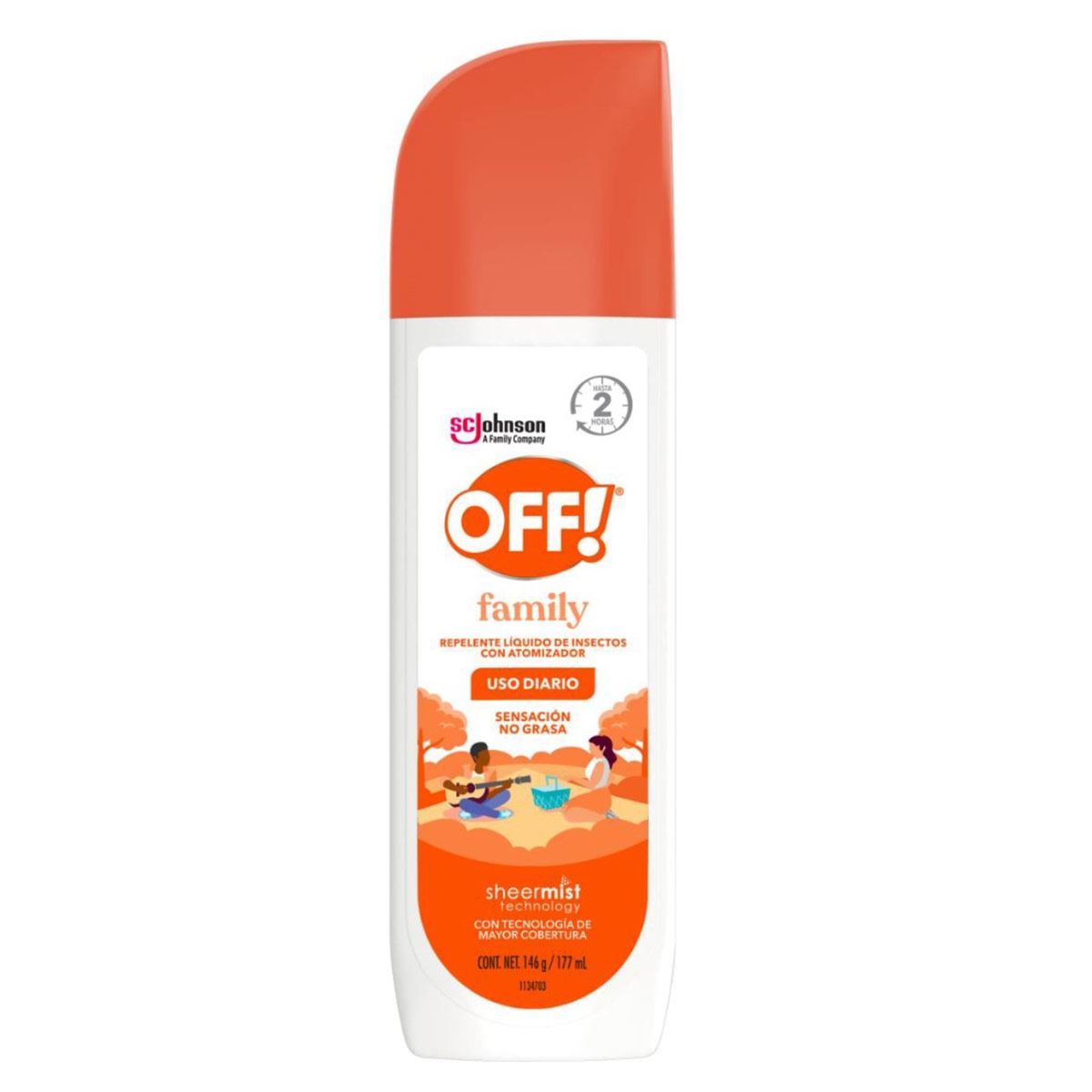 Repelente Off! Family 177ml