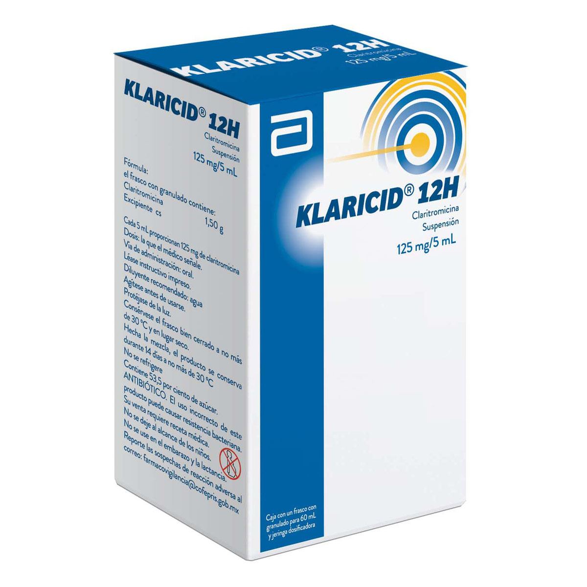 Klaricid 12h 125mg/60ml