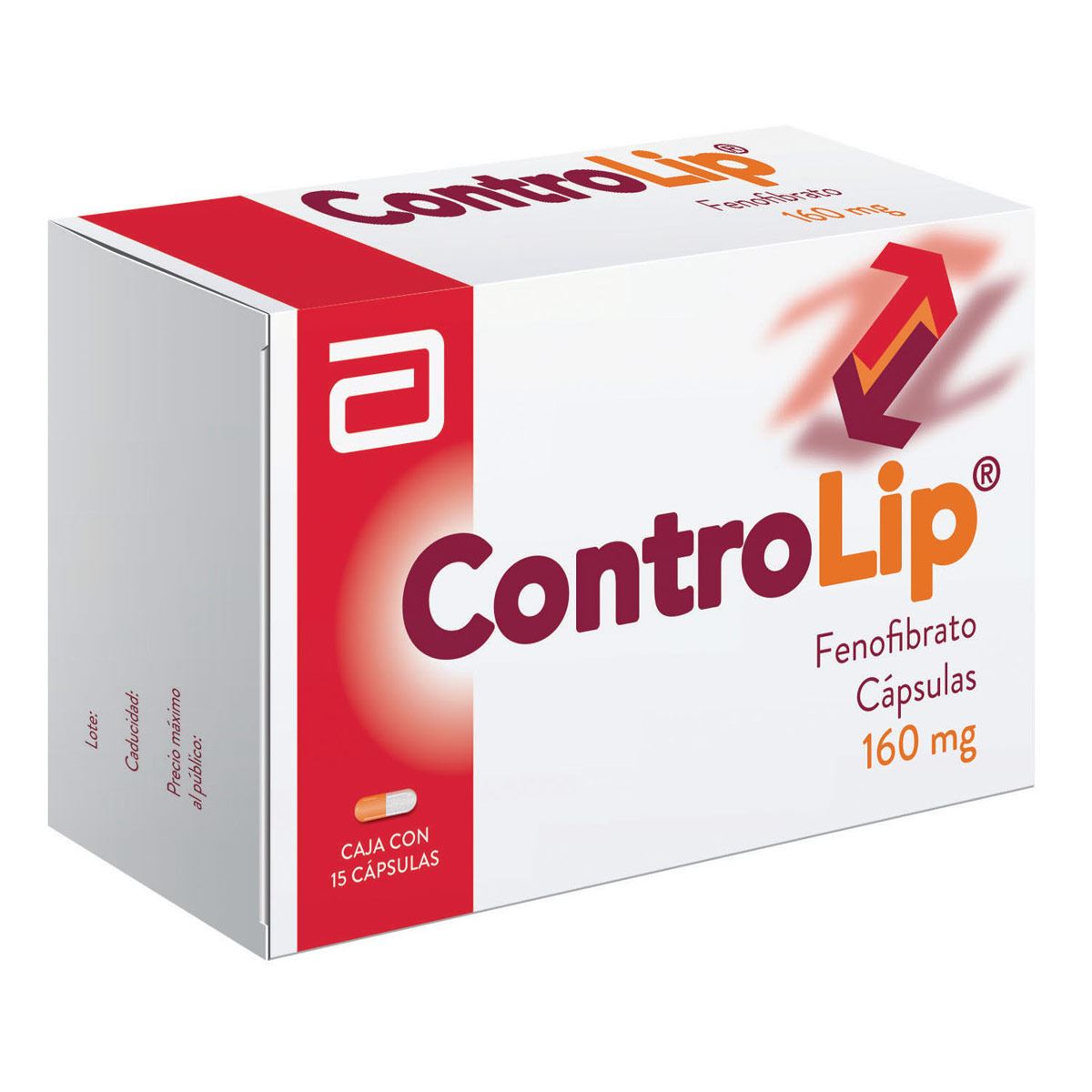 Controlip 160 mg x 15 Cápsulas