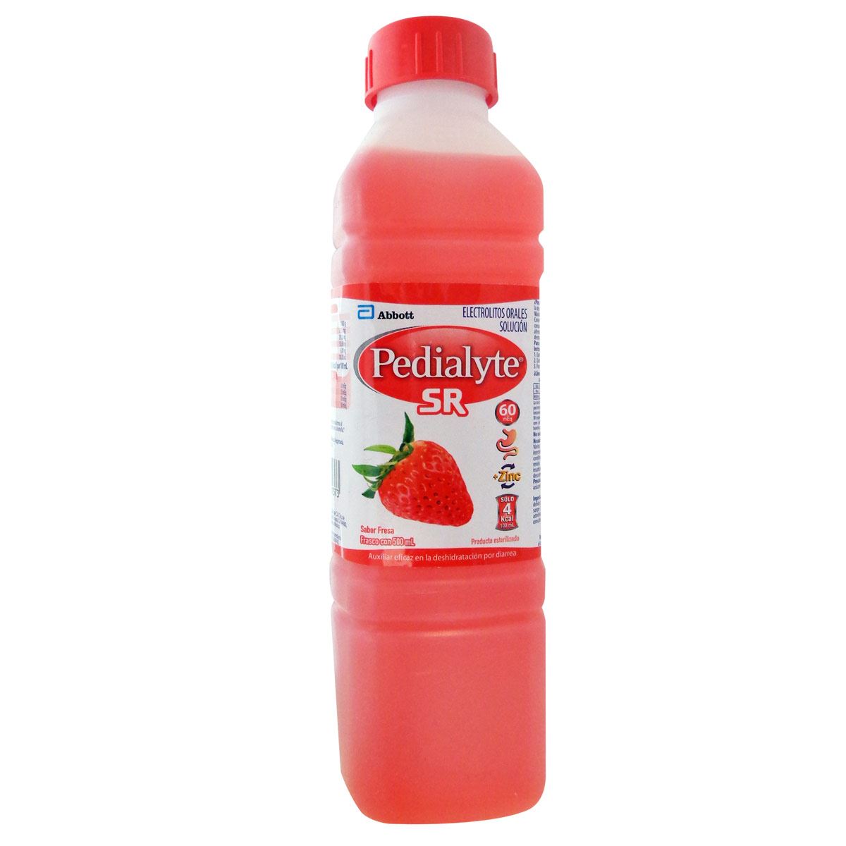 Pedialyte Sr 60 Meq Fresa 500 ml N