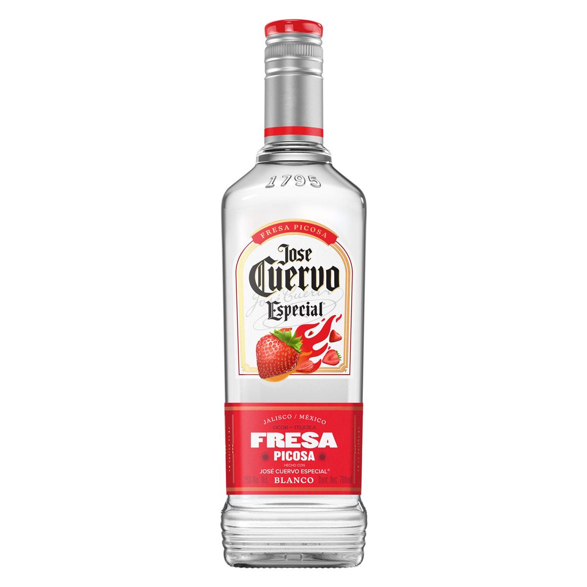 Licor de Tequila Cuervo Especial Fresa Picosa 700 ml