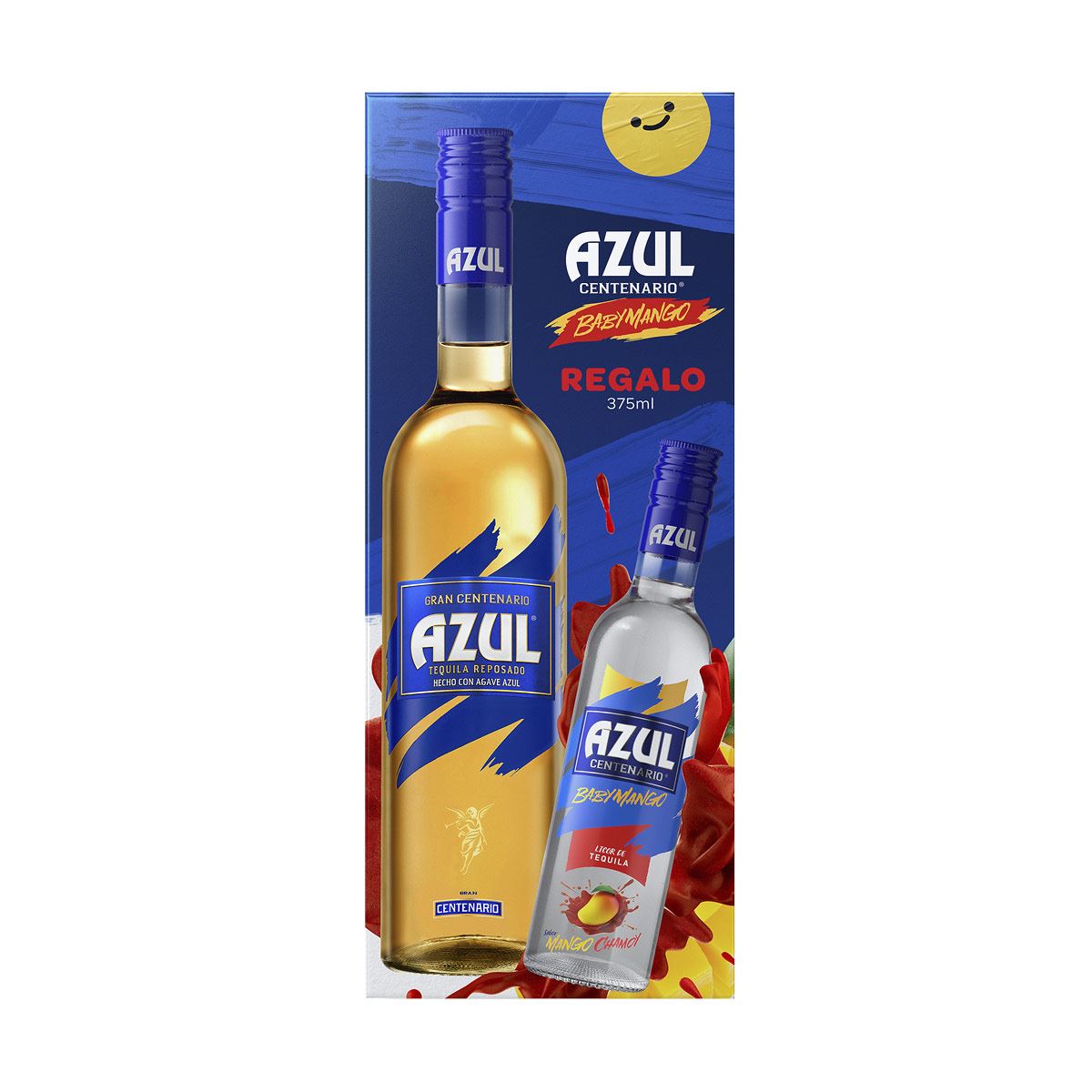 Tequila Azul Centenario 950ml + Tequila Azul Baby Mango 375ml
