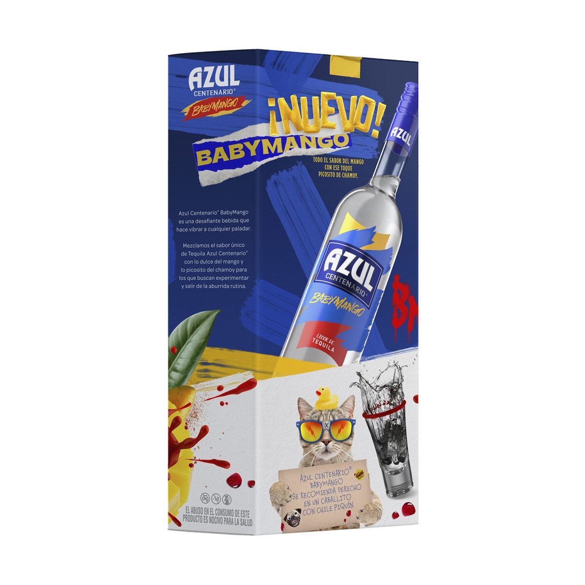 Tequila Azul Centenario 950ml + Tequila Azul Baby Mango 375ml