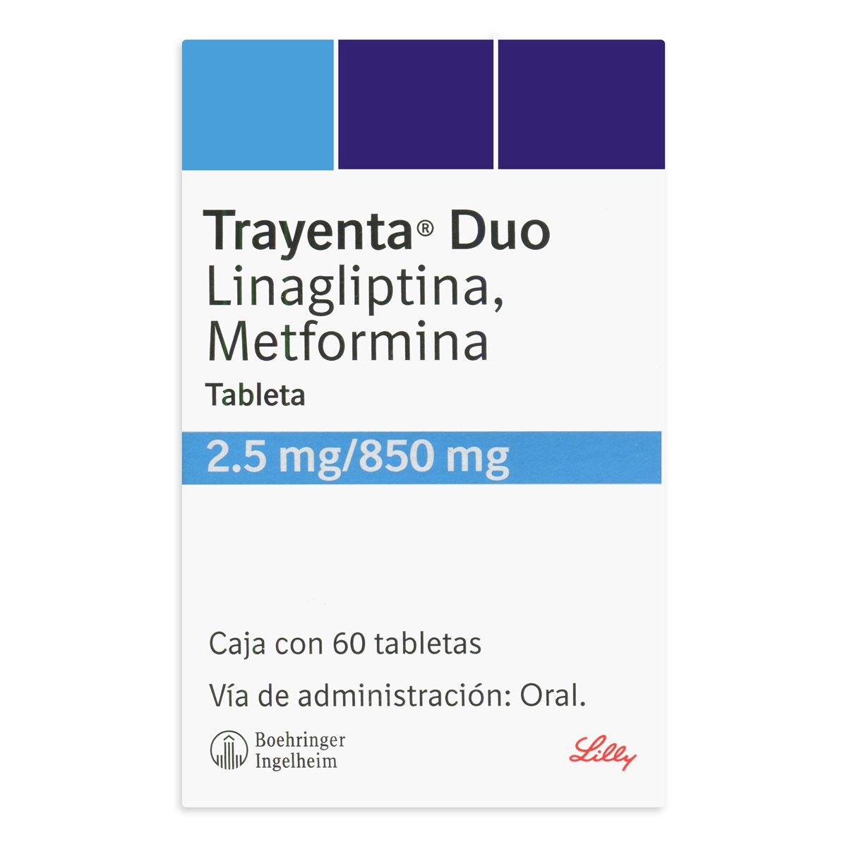 Trayenta duo 2.5/850mg tab60 224