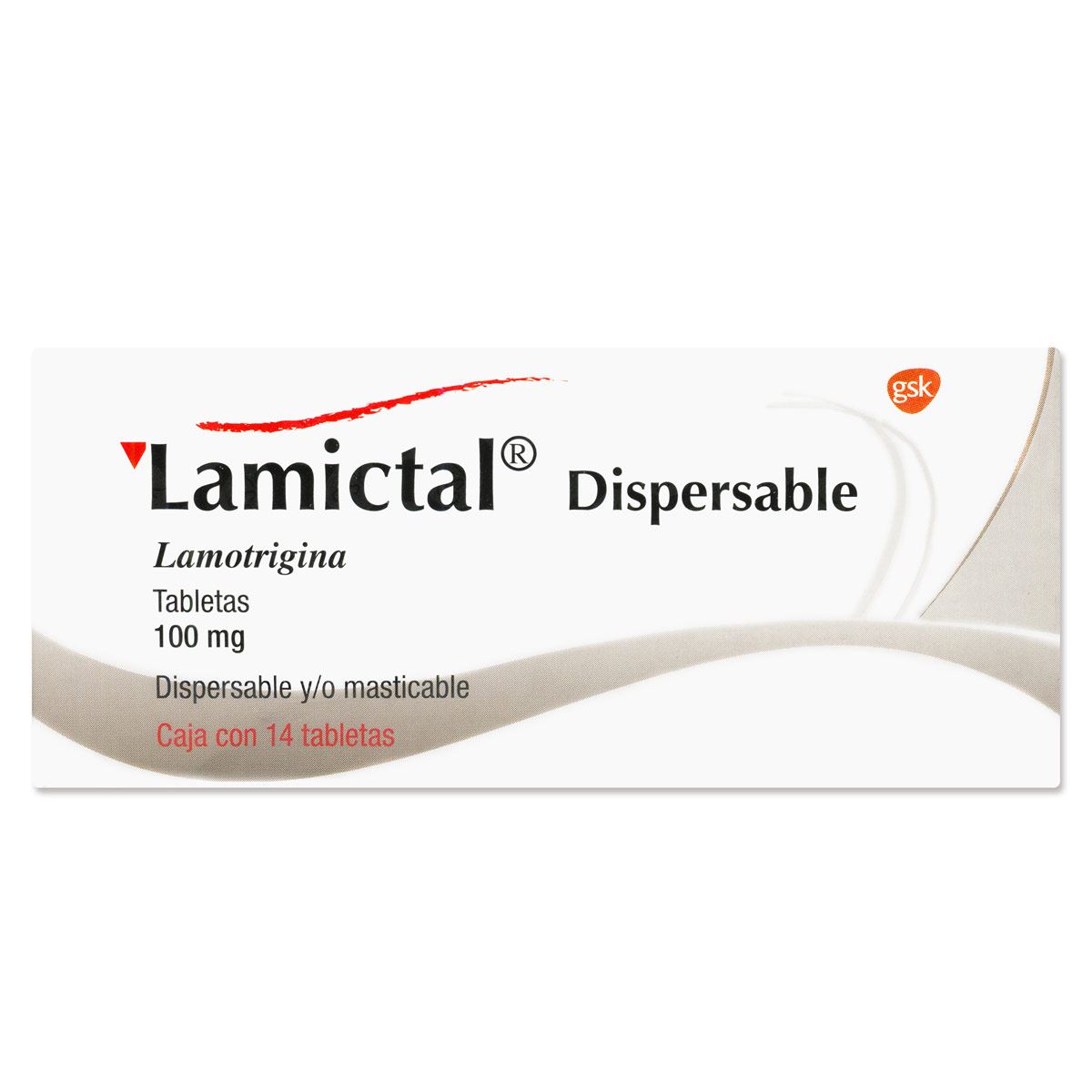 LAMICTAL 100 MG DISPER TAB 14    N