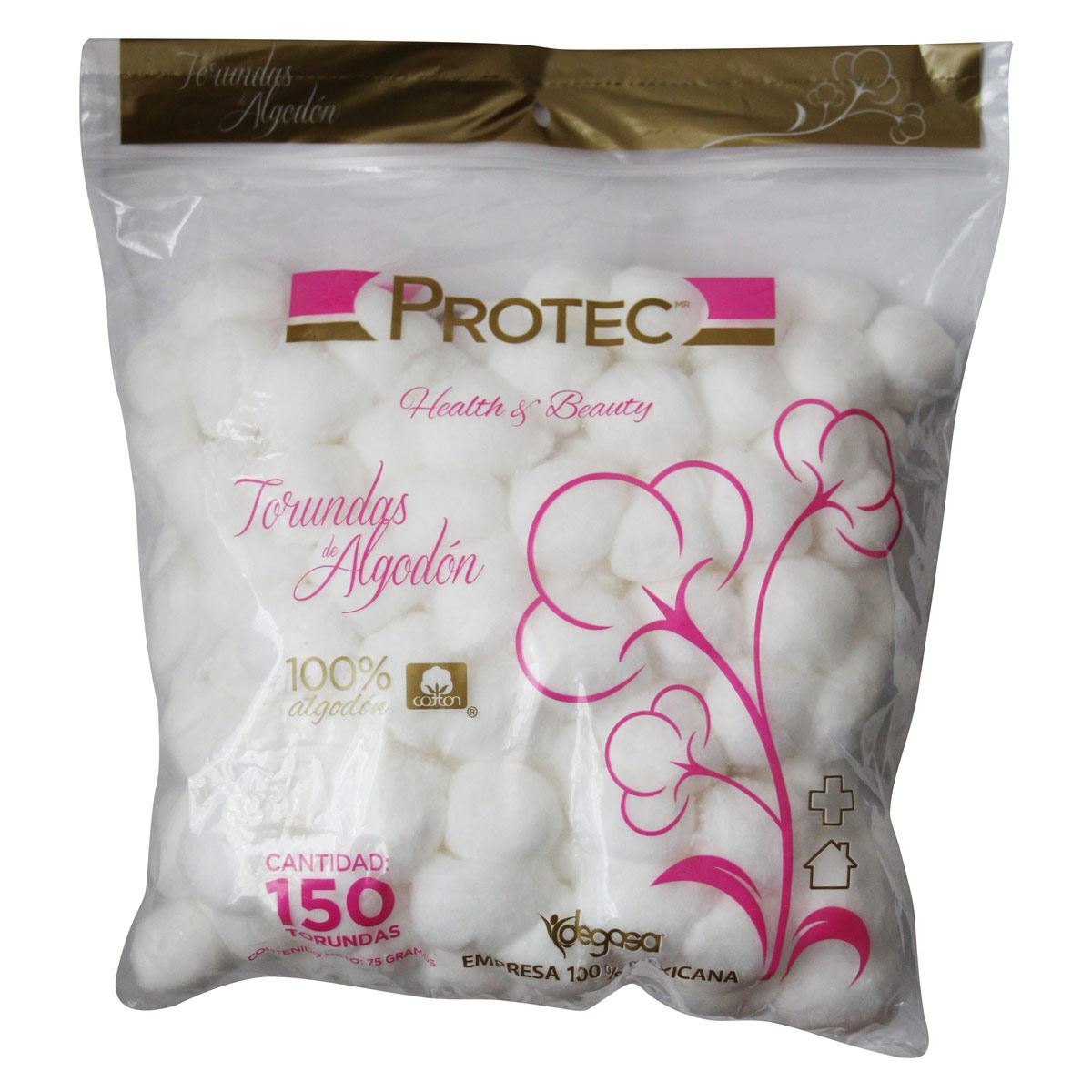 Torundas Algodón protec 75gr