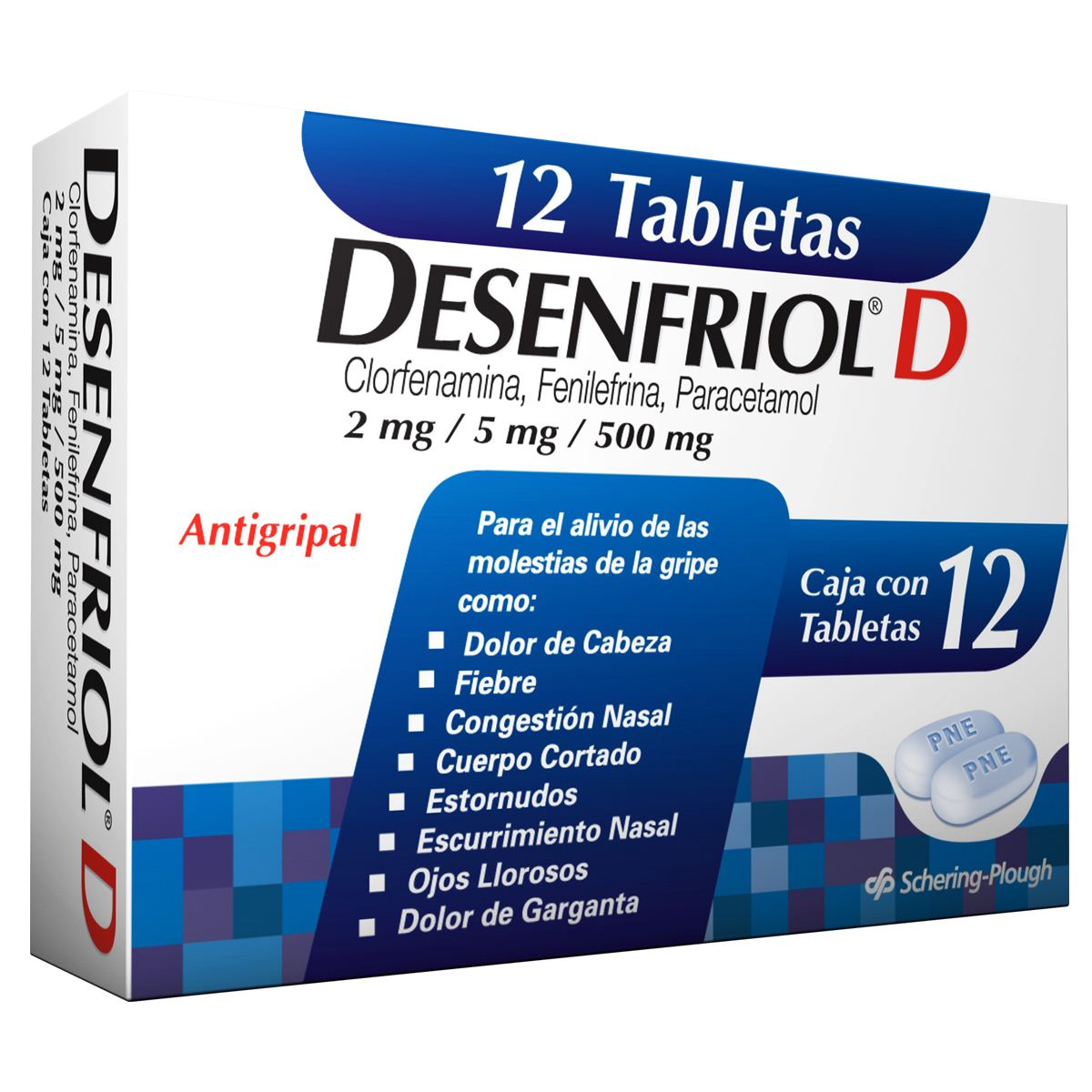 Desenfriol D 12 Tabletas