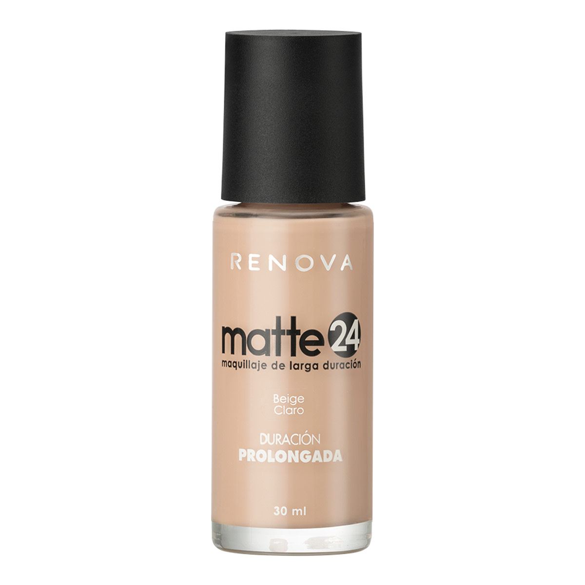 Renova Base De Maquillaje Líquido Larga Duración Matte 24 Beige Claro