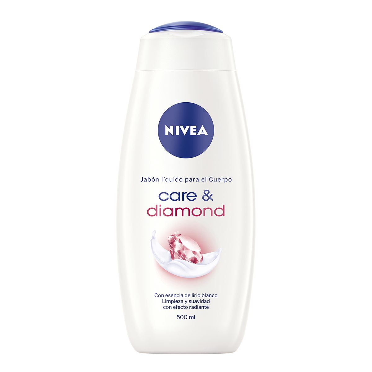 Jabón liquido care diamond nivea