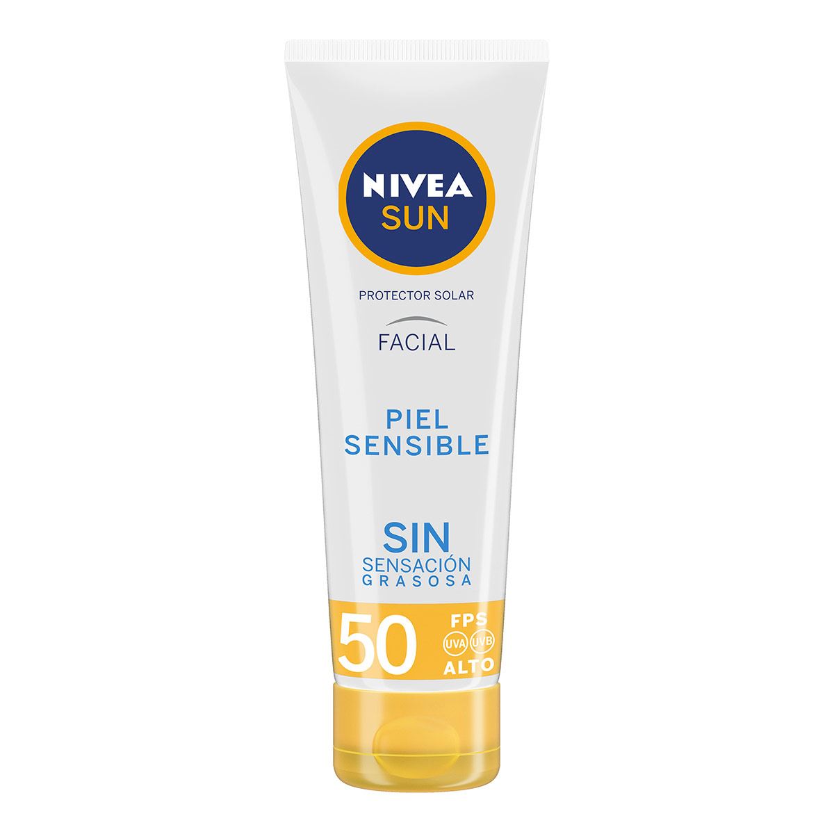 Nivea Protector Solar Facial Piel Sensible FPS 50+ 50ml