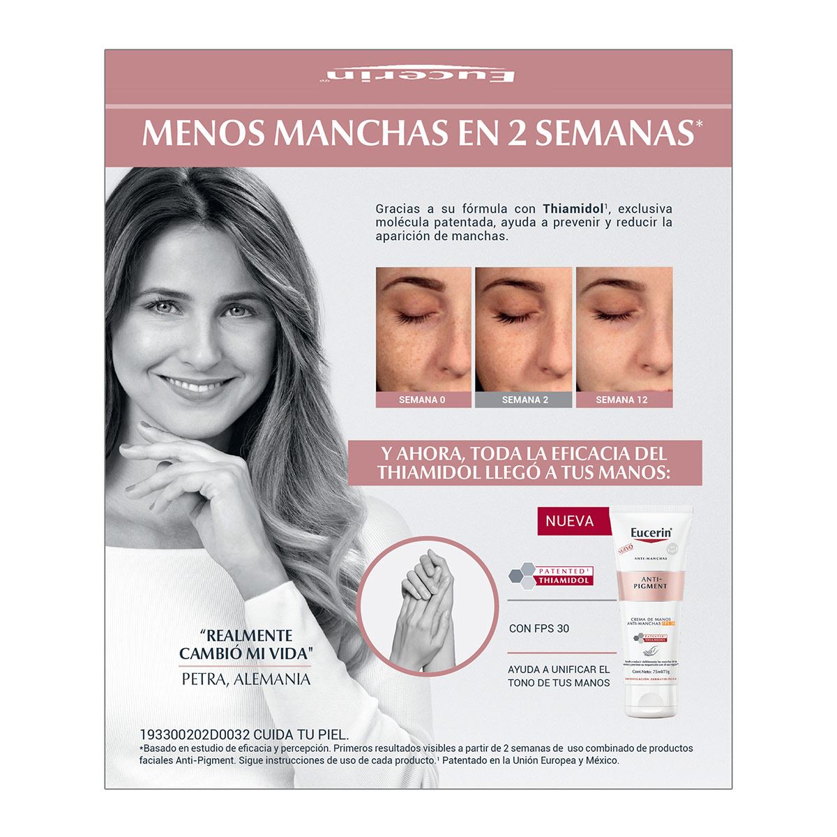 EUCERIN PACK ANTI-PIGMENT BOOSTER + MINI AP HAND + MINI AP DÍA