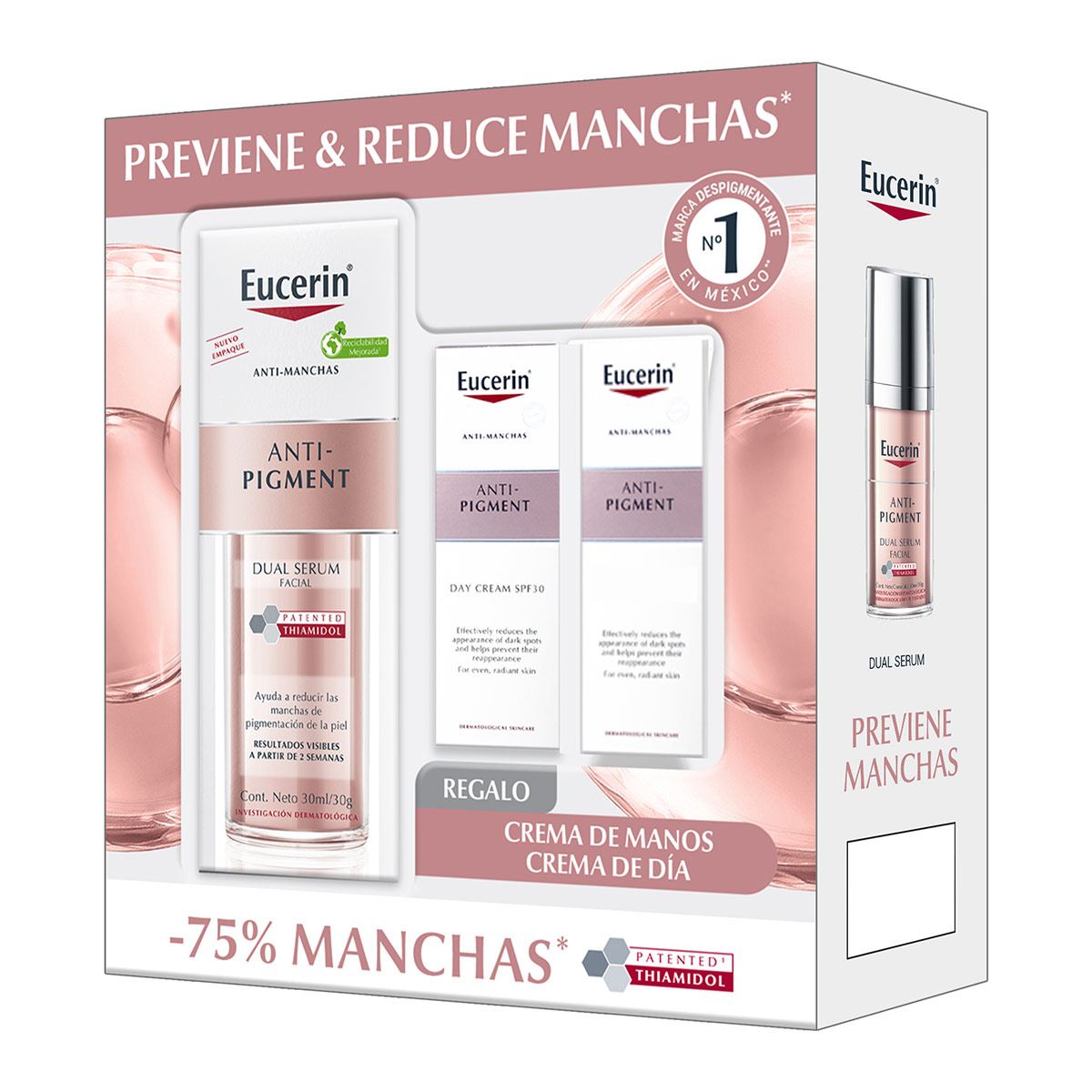 EUCERIN PACK ANTI-PIGMENT BOOSTER + MINI AP HAND + MINI AP DÍA