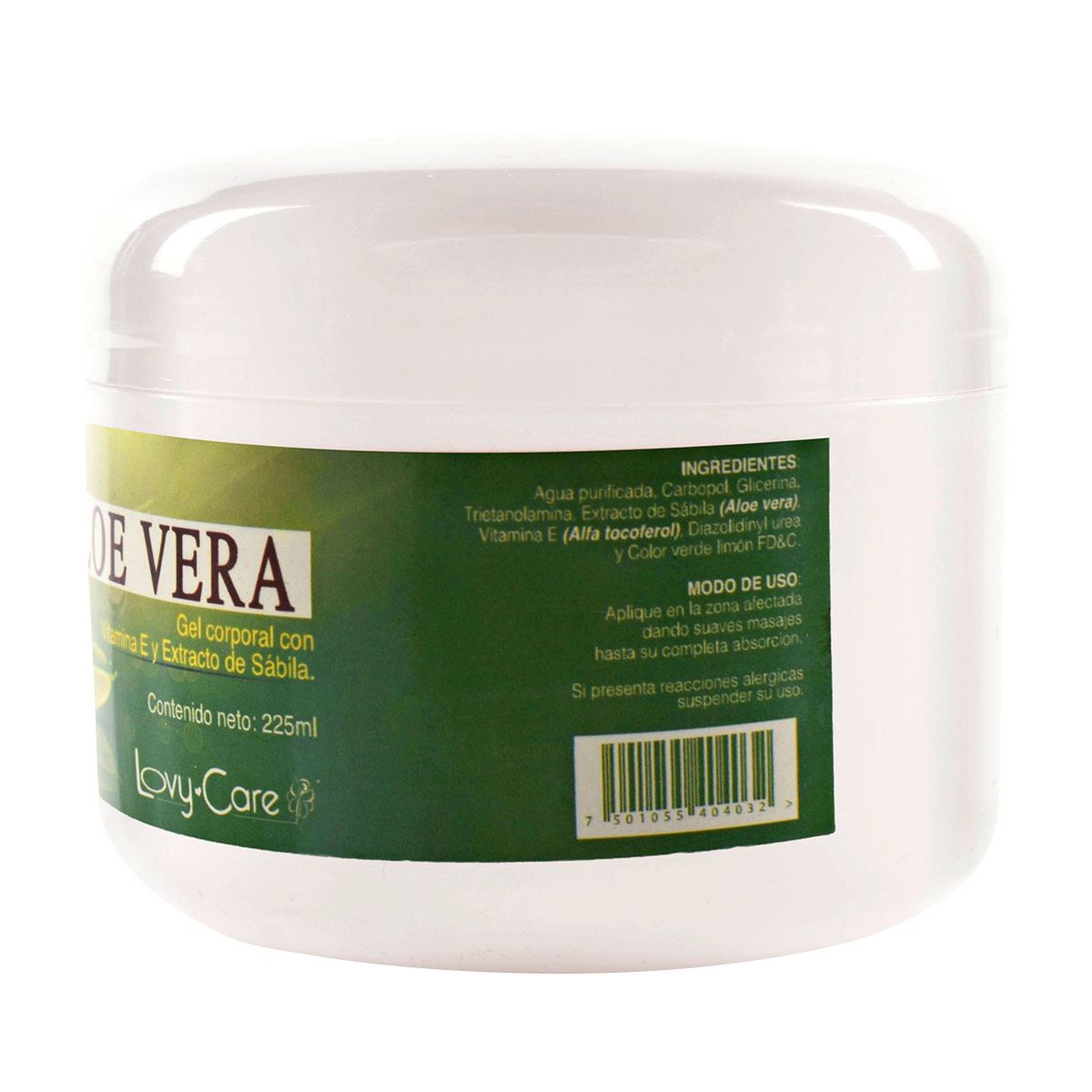 Gel Corp Aloe Vera Con Vit E 225ml Juveternal