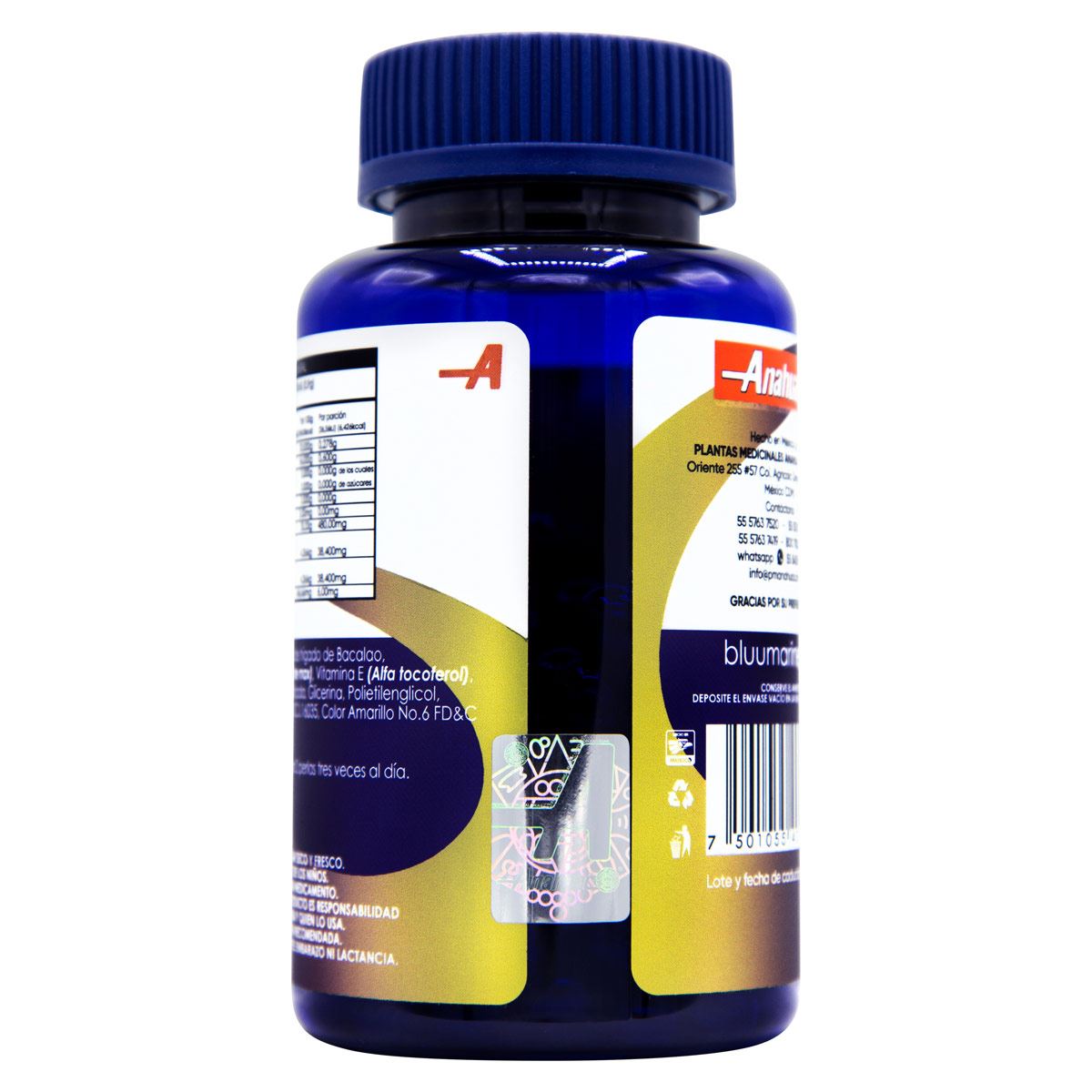 PERLAS DE HIGADO DE BACALAO  150 PERLAS