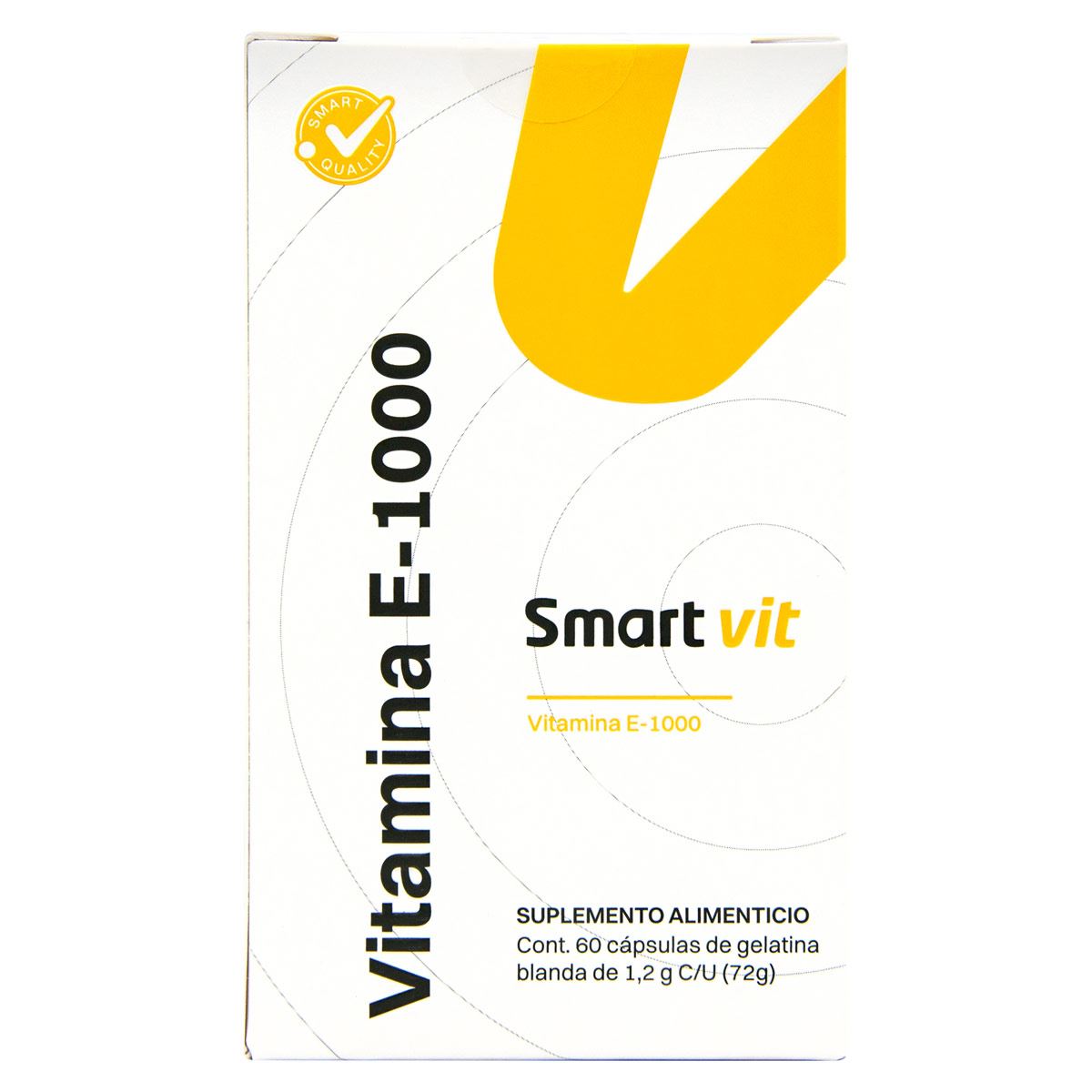 SMART VITAMINA E-1000 60 C.G.B.