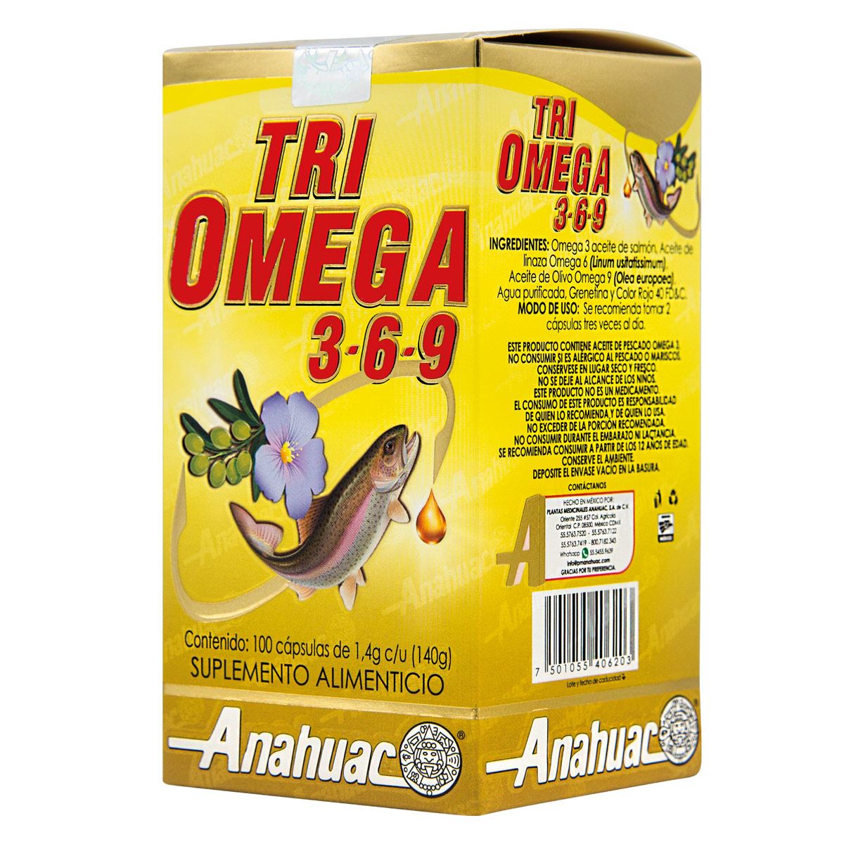 Triomega 100 Cápsulas