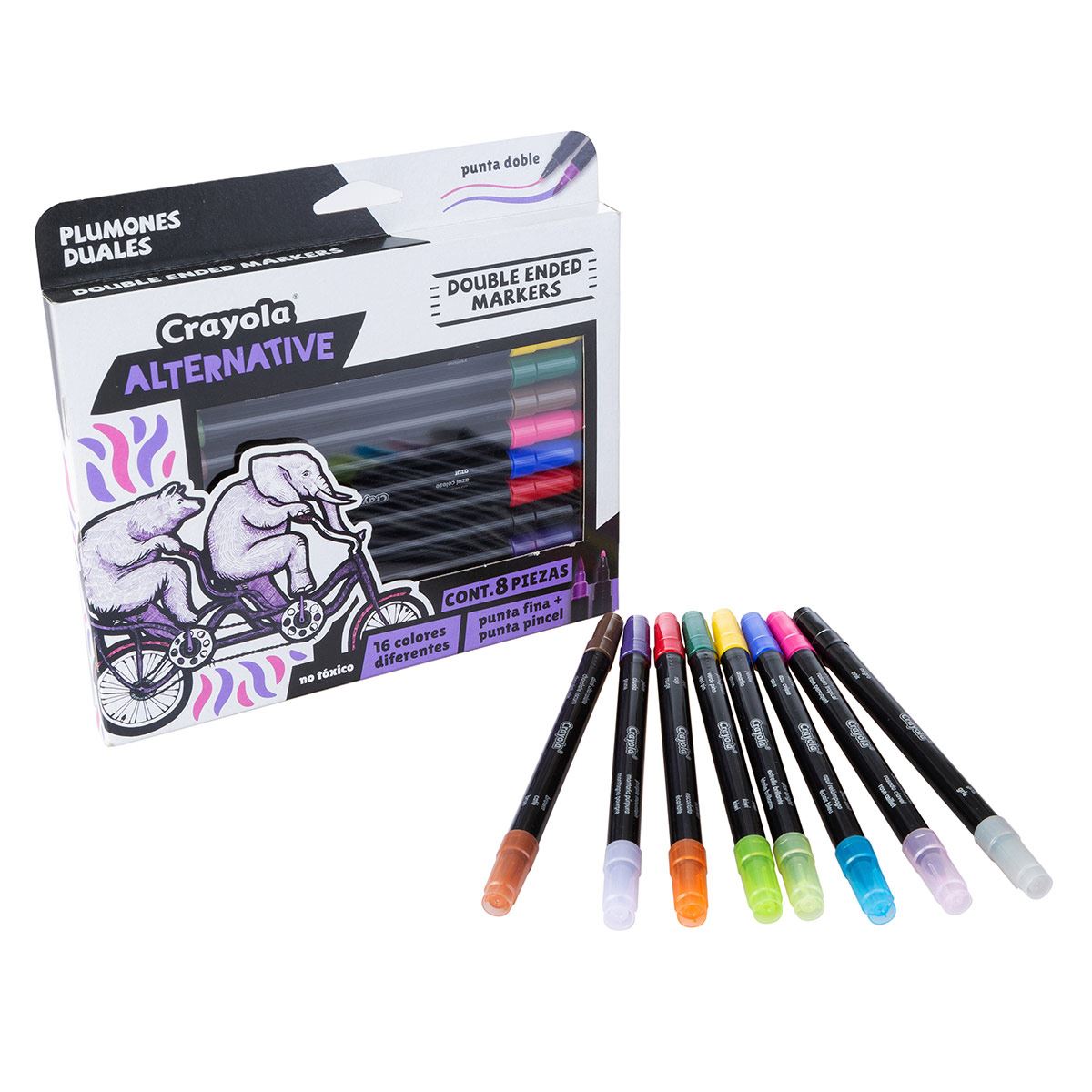 Plumones Crayola duales  alternative 8