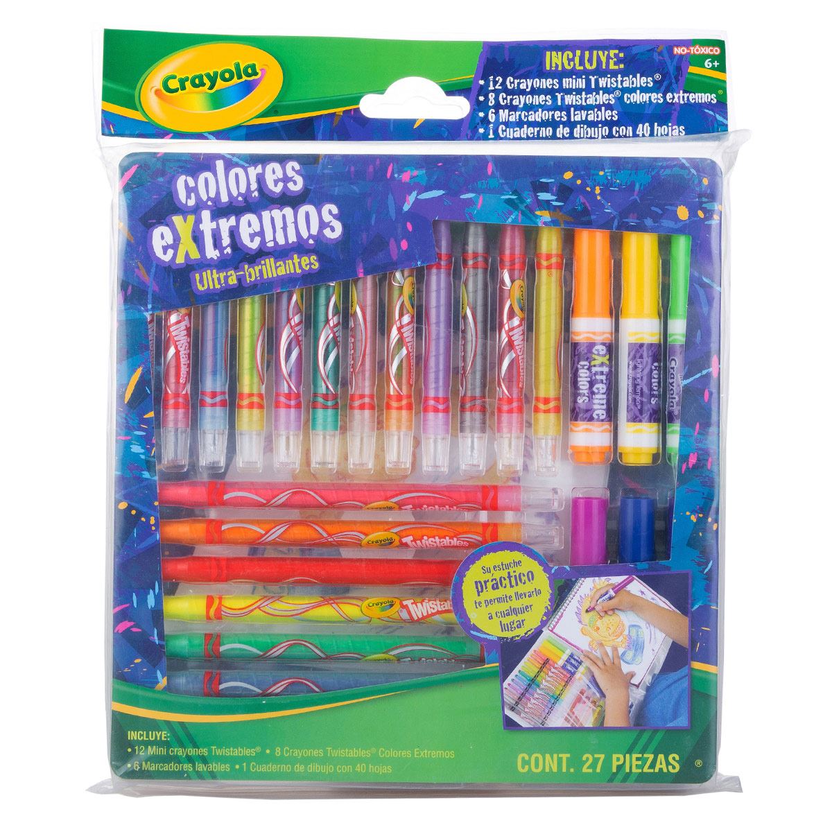 Set creativo CRAYOLA twistables extremos
